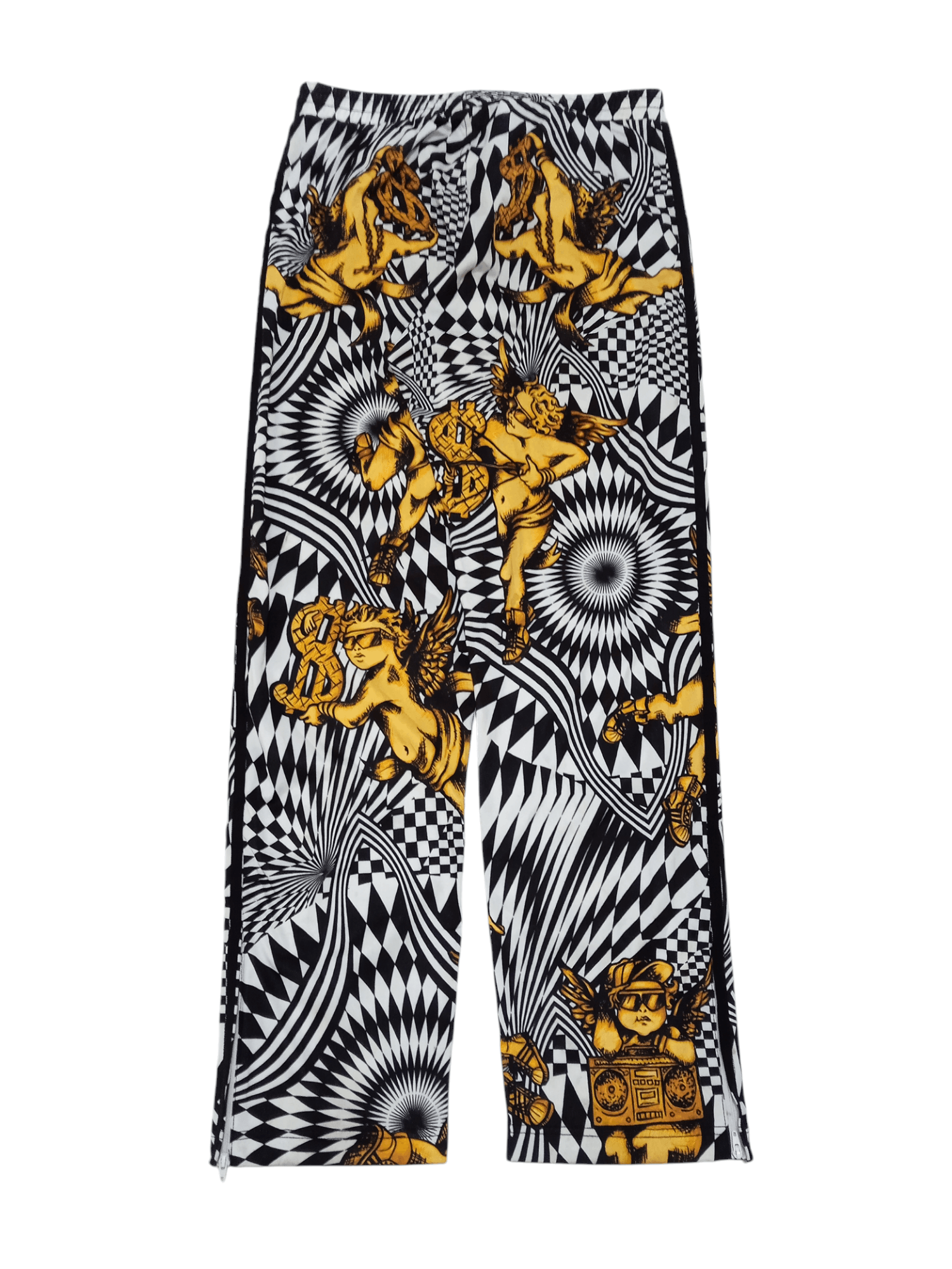 Adidas × Jeremy Scott Rare Adidas Jeremy Scott Angel Print Track Pants Size US 32 / EU 48 - 2 Thumbnail