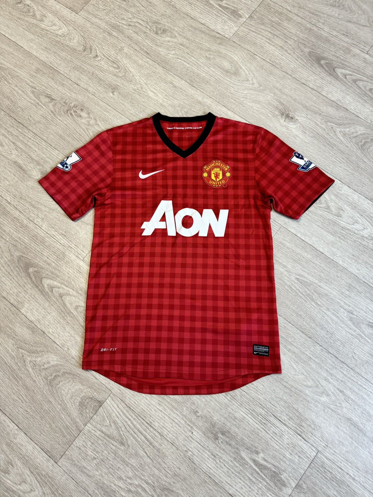 Nike 🔷Vintage Nike Manchester United 2012/13 Soccer jersey🔷 Size US S / EU 44-46 / 1 - 1 Thumbnail
