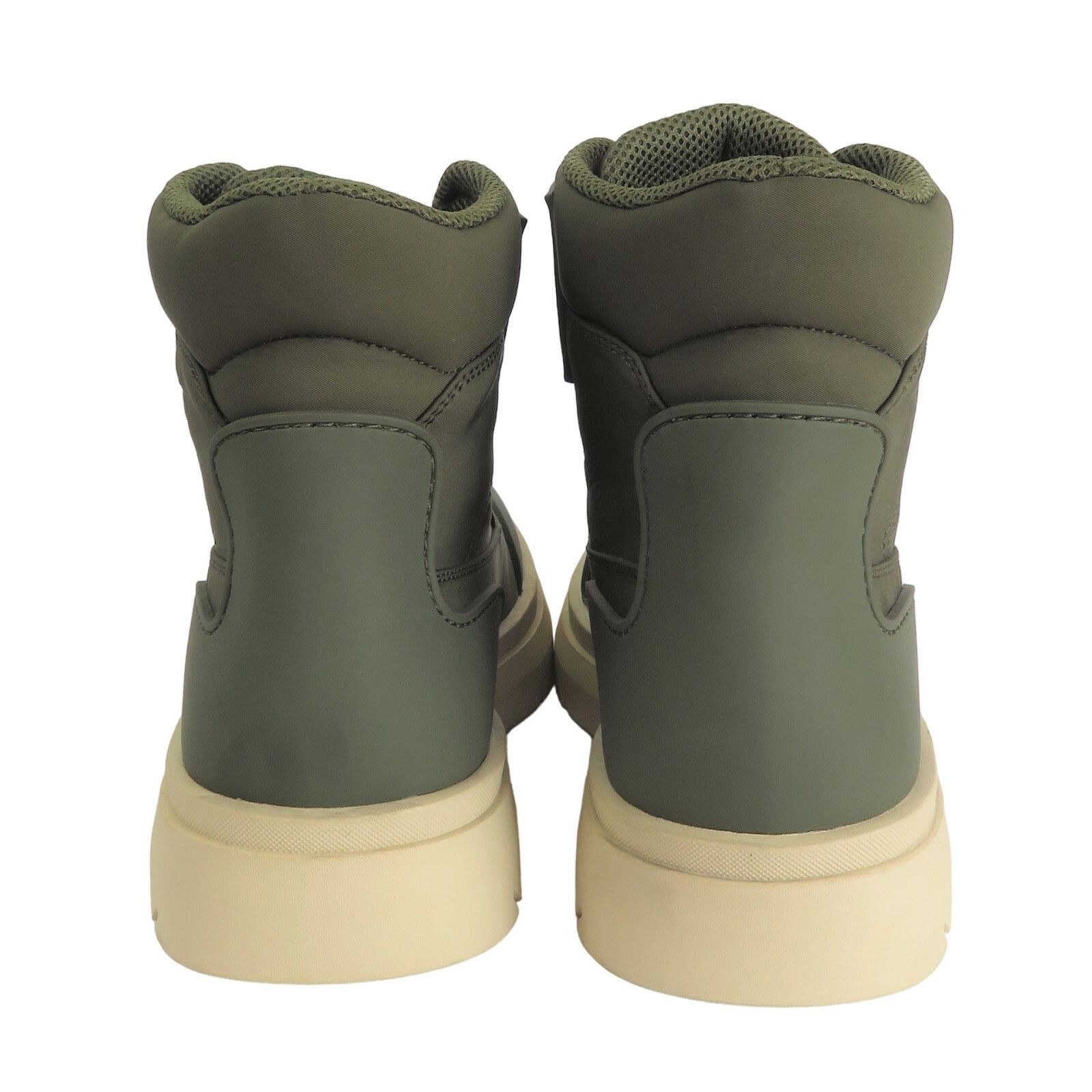 Zara New ZARA Green Faux Leather Lace Up Combat Boots Women 10 Size US 10 / IT 40 - 7 Thumbnail