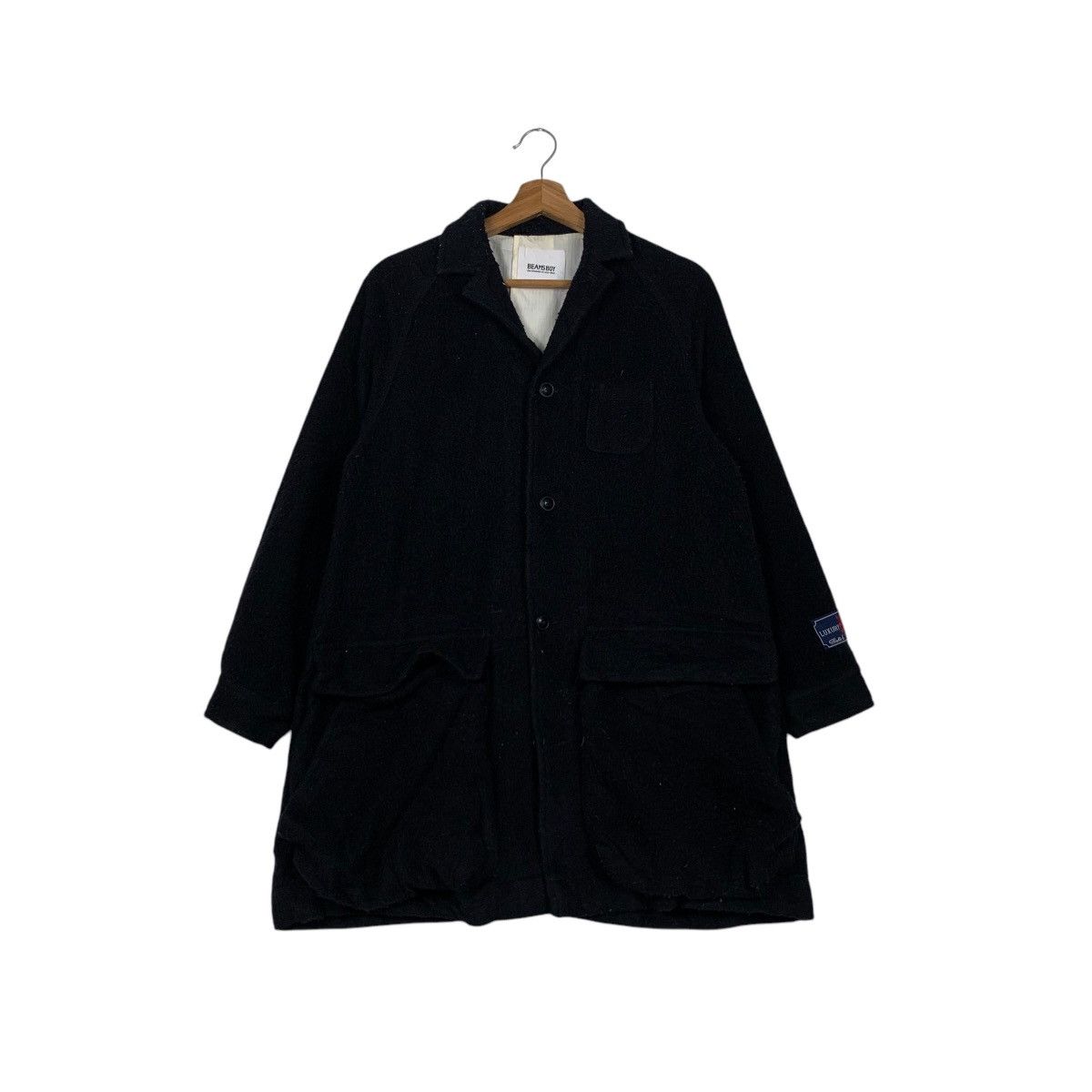 Beams Plus BEAMS BOY Wool Casual Coat Jacket #2309-C103 Size US M / EU 48-50 / 2 - 1 Thumbnail
