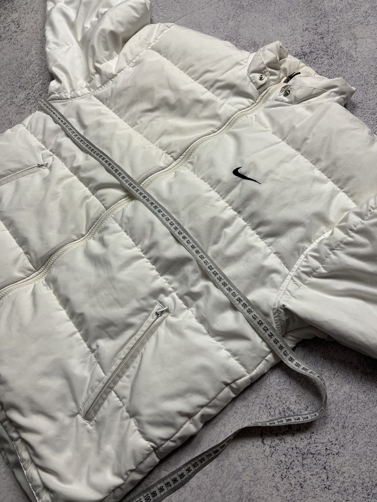 Nike RARE Vintage Nike Puffer Jacket Spellout Big Logo 90’s Y2k Size US S / EU 44-46 / 1 - 10 Thumbnail