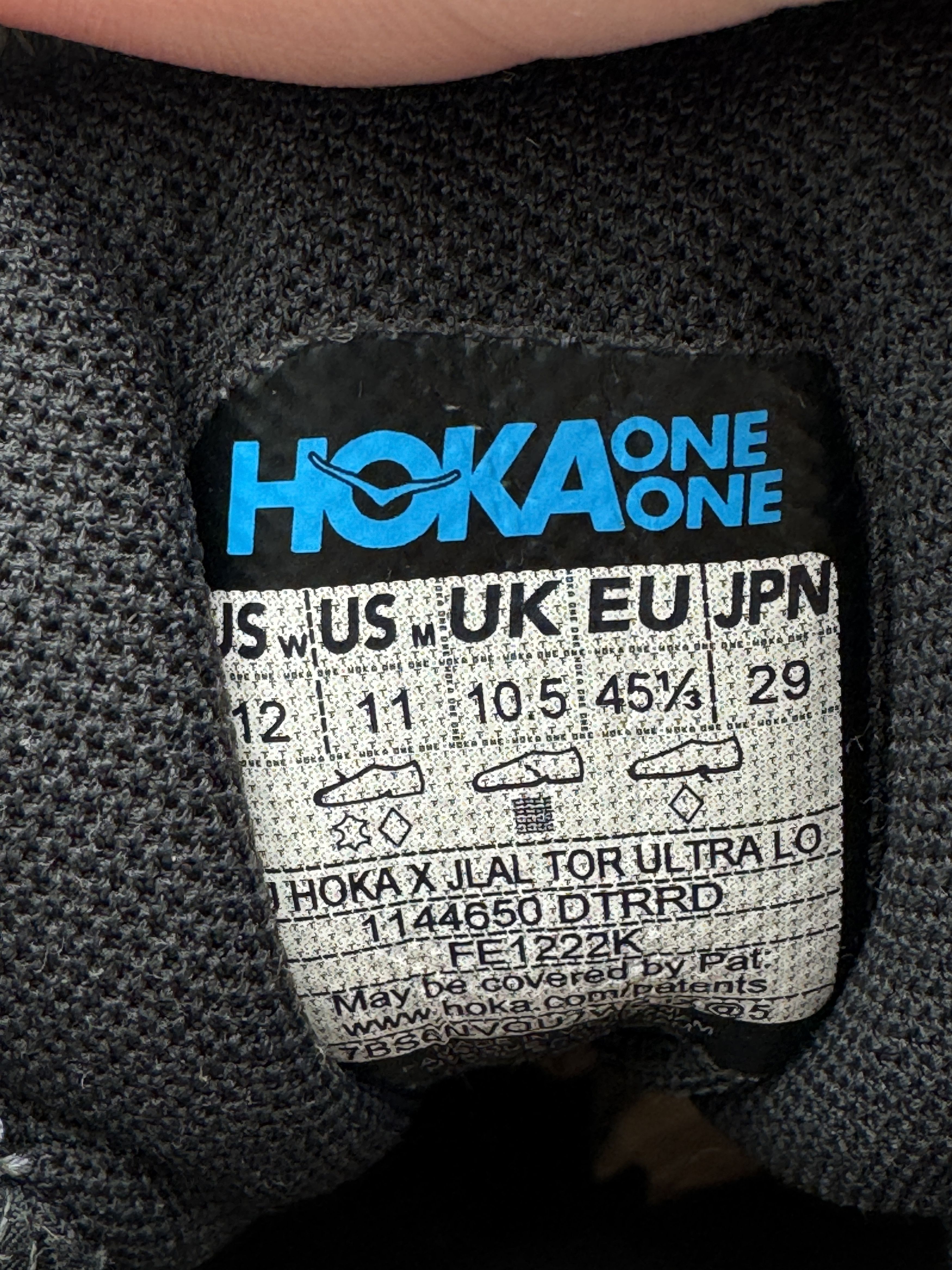 Hoka × _J.L-A.L_ JLAL Hoka One One Tor Ultra Low Dune Gray Size US 11 / EU 44 - 10 Thumbnail