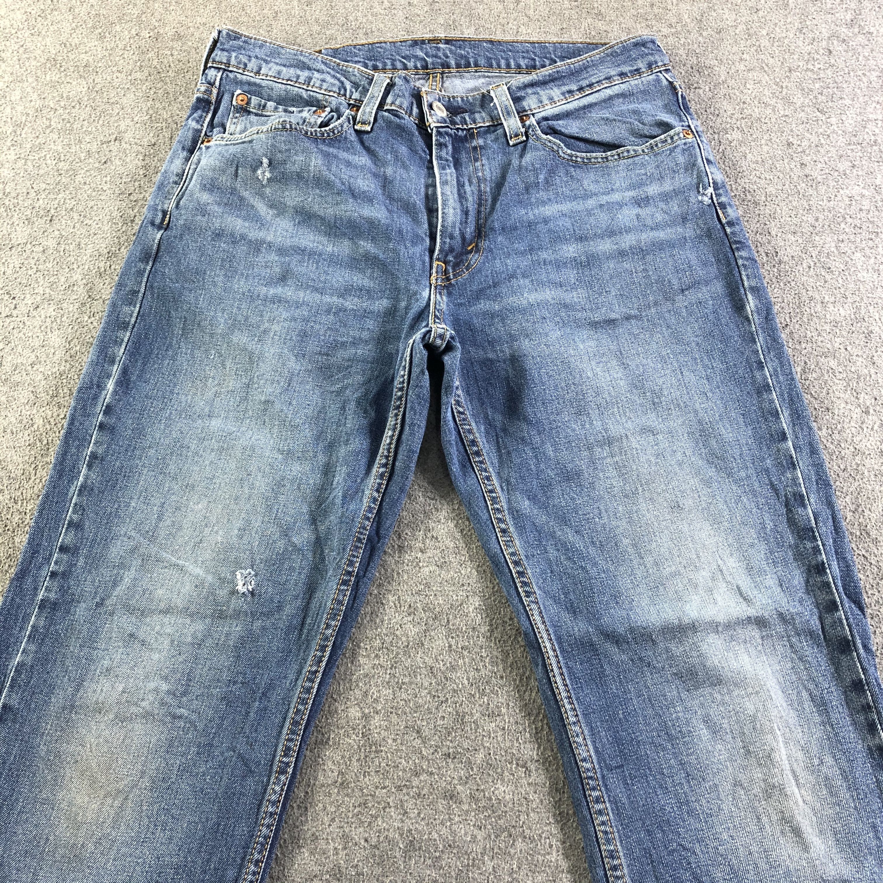 Levi's Vintage Blue Wash Levis 514 Jeans-J4425 Size US 32 / EU 48 - 3 Thumbnail