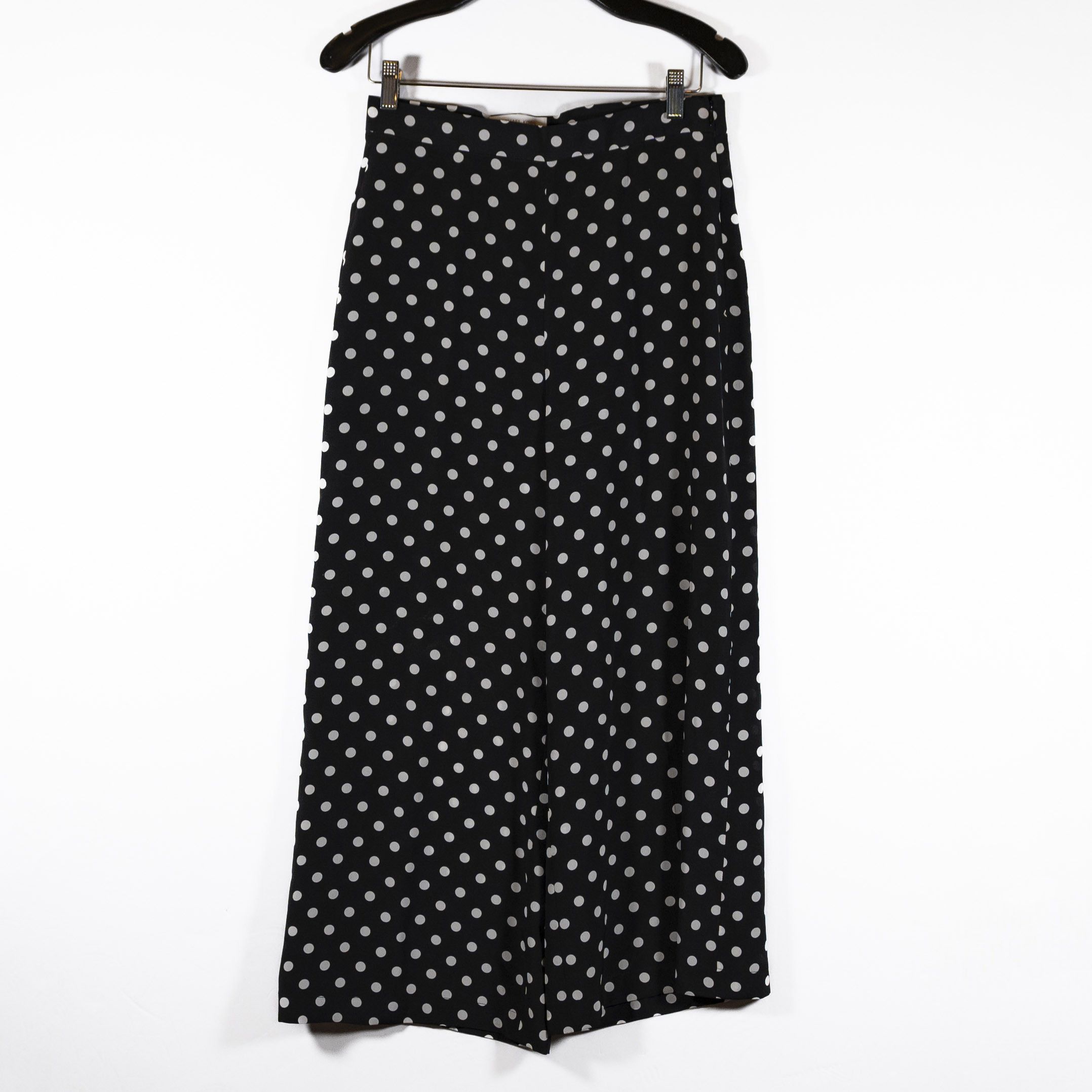 image of Michael Kors Collection Made In Italy Silk Chiffon in Black, Women's (Size 26)