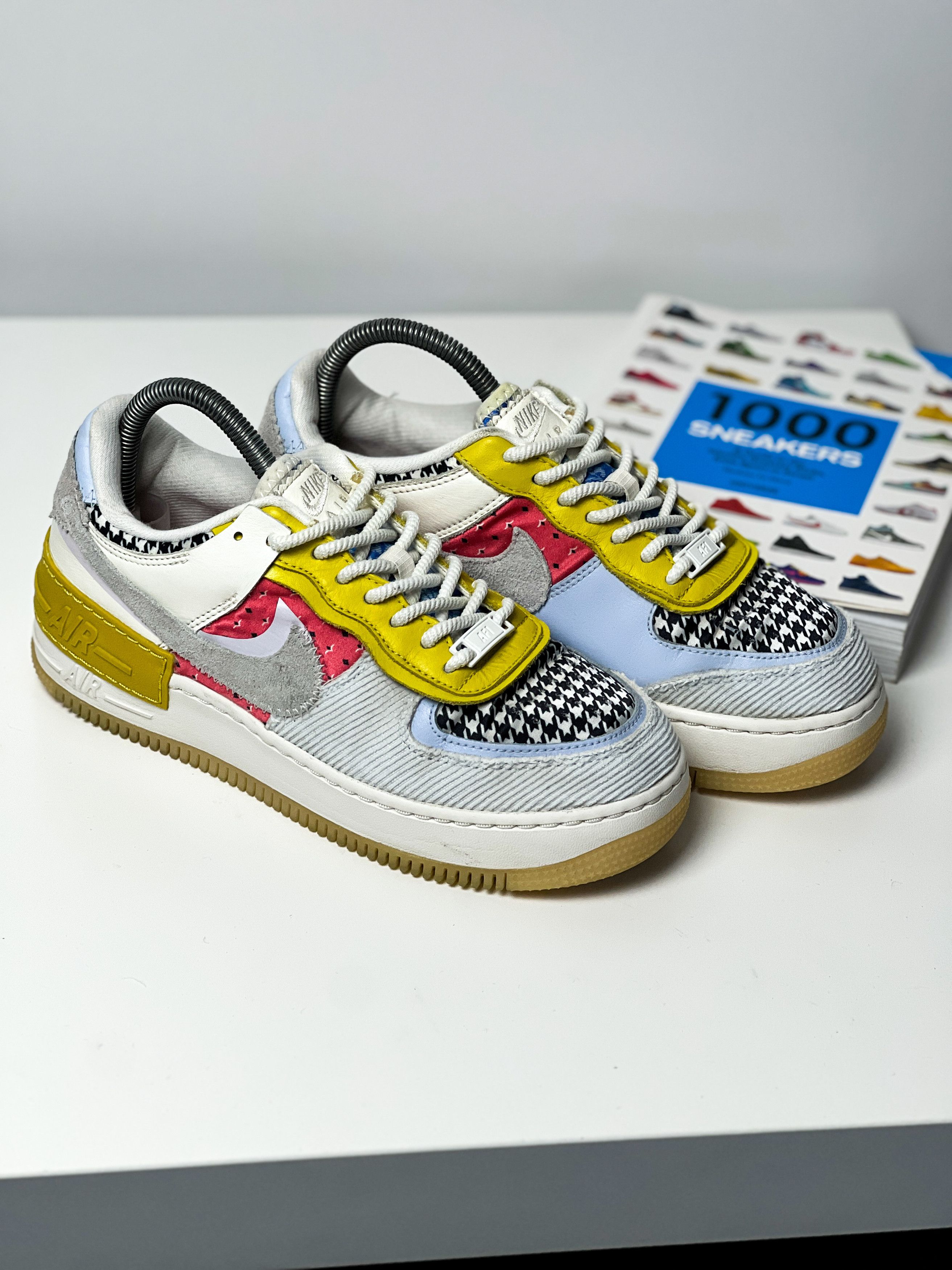 Nike Nike Air Force 1 Shadow "Multi Print Houndstooth" ` Size US 8.5 / IT 38.5 - 2 Thumbnail