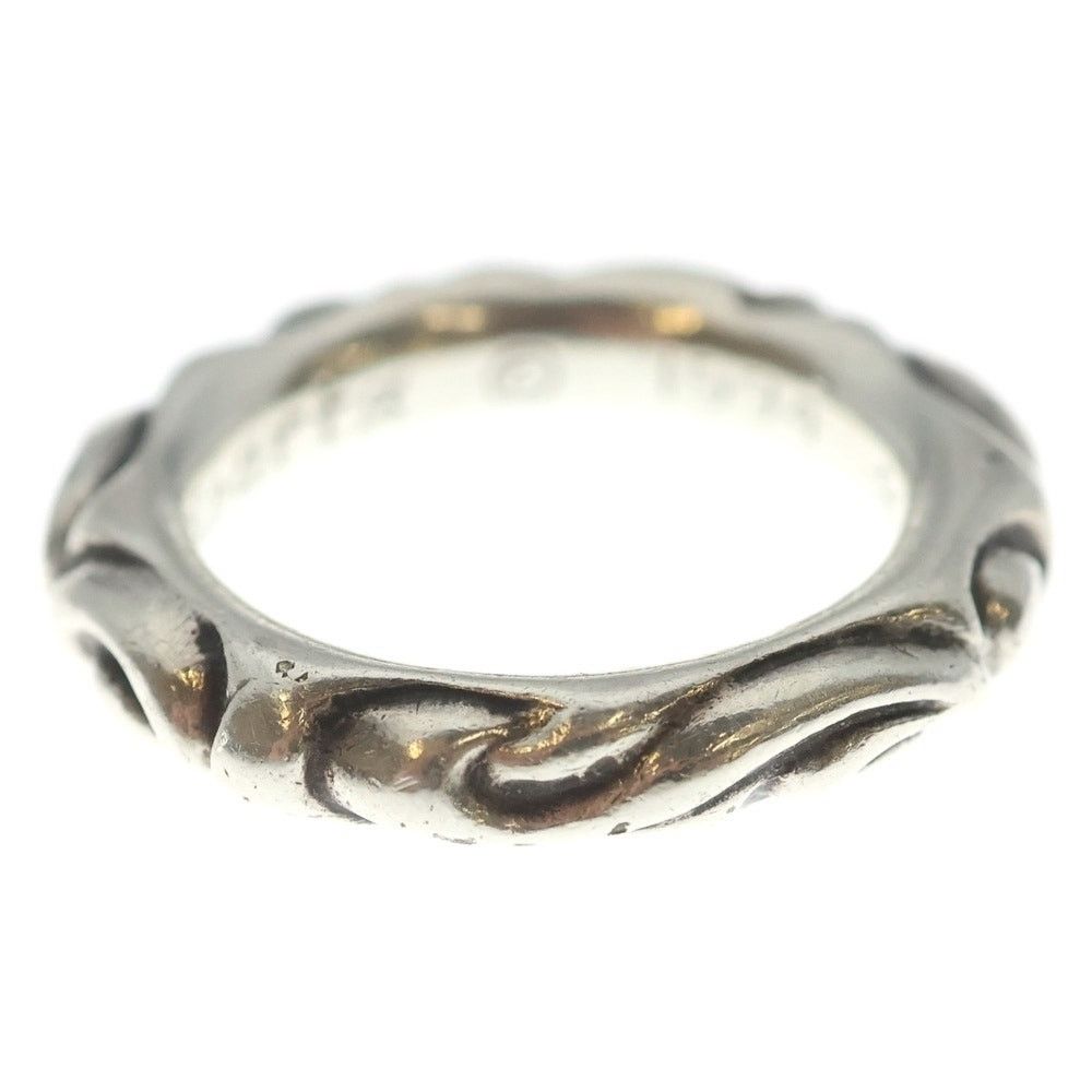 Chrome Hearts Chrome Hearts SCRL Band Silver Ring BCA351 Size ONE SIZE - 3 Thumbnail