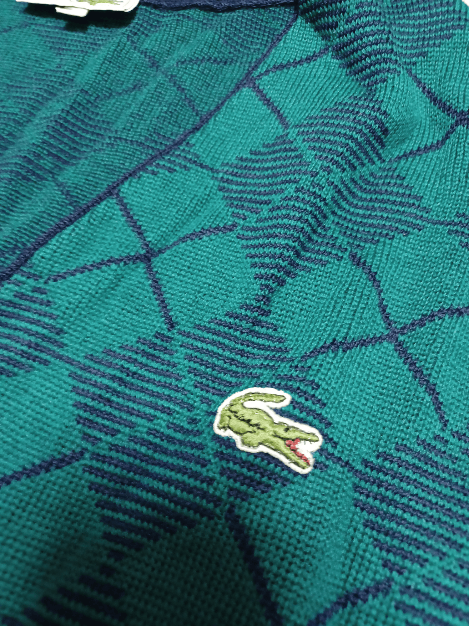Lacoste LACOSTE VINTAGE 80S OR EARLY 90S PN WOOL CARDIGAN FRANCE Size US L / EU 52-54 / 3 - 4 Thumbnail