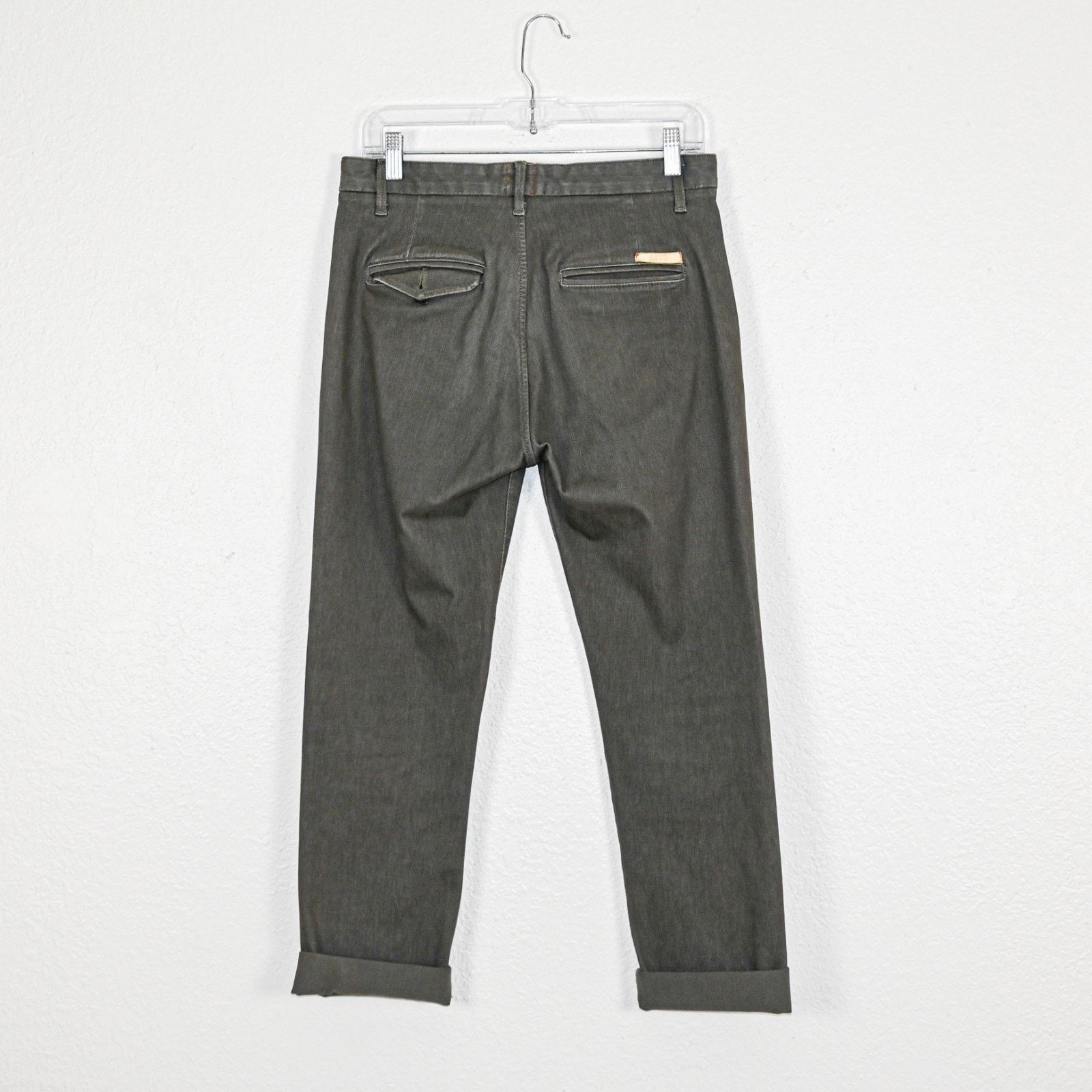 KATO Harashi KATO Axe Denit Chino Pants olive Stretch 28 raw Size US 28 / EU 44 - 3 Thumbnail