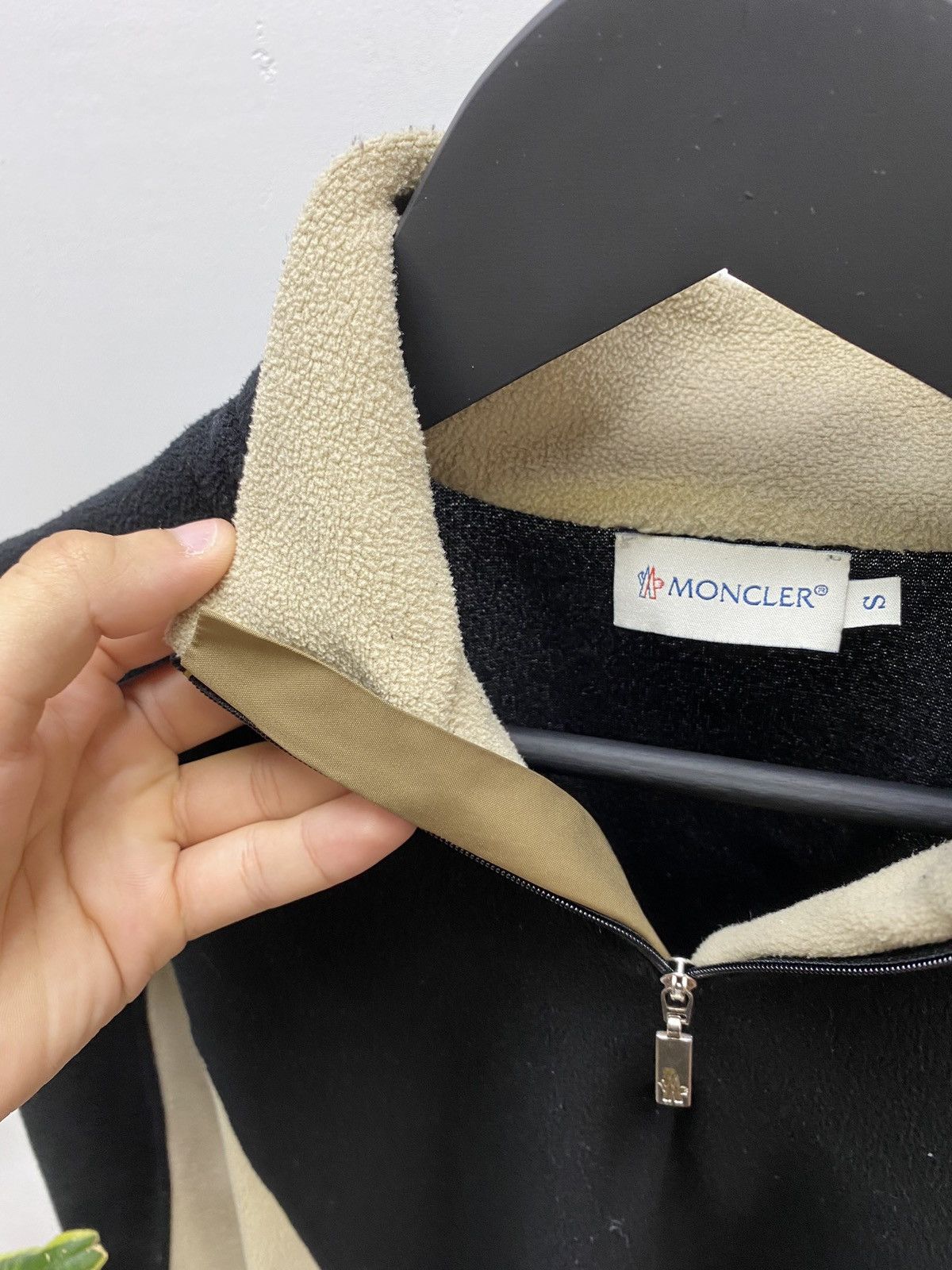 Moncler Moncler Women’s Black Ski Micro Fleece 1/4 Zip Pullover Size S / US 4 / IT 40 - 17 Thumbnail