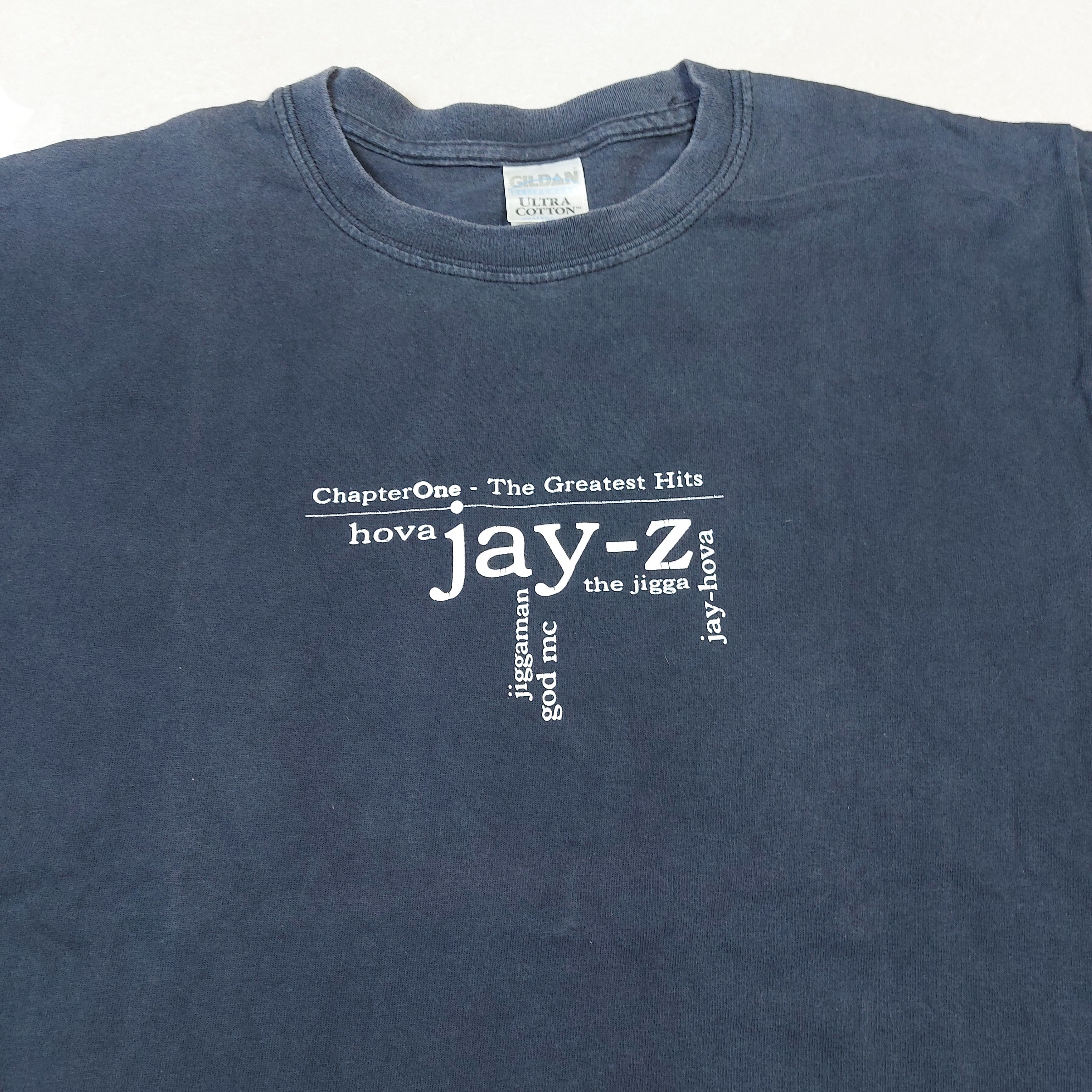 Rap Tees Vintage 2002 Jay-Z Chapter One the greatest hits Album TEE Size US M / EU 48-50 / 2 - 2 Thumbnail