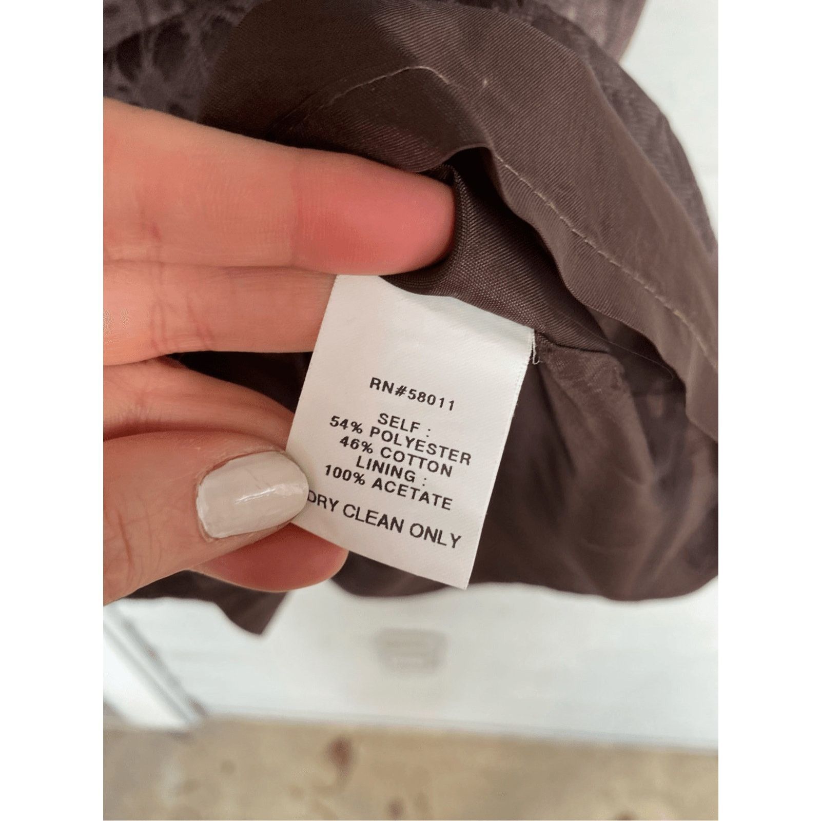 Nordstrom David Meister Chocolate Brown Bow Sheath Pencil Dress, Sz 10 Size L / US 10 / IT 46 - 9 Thumbnail