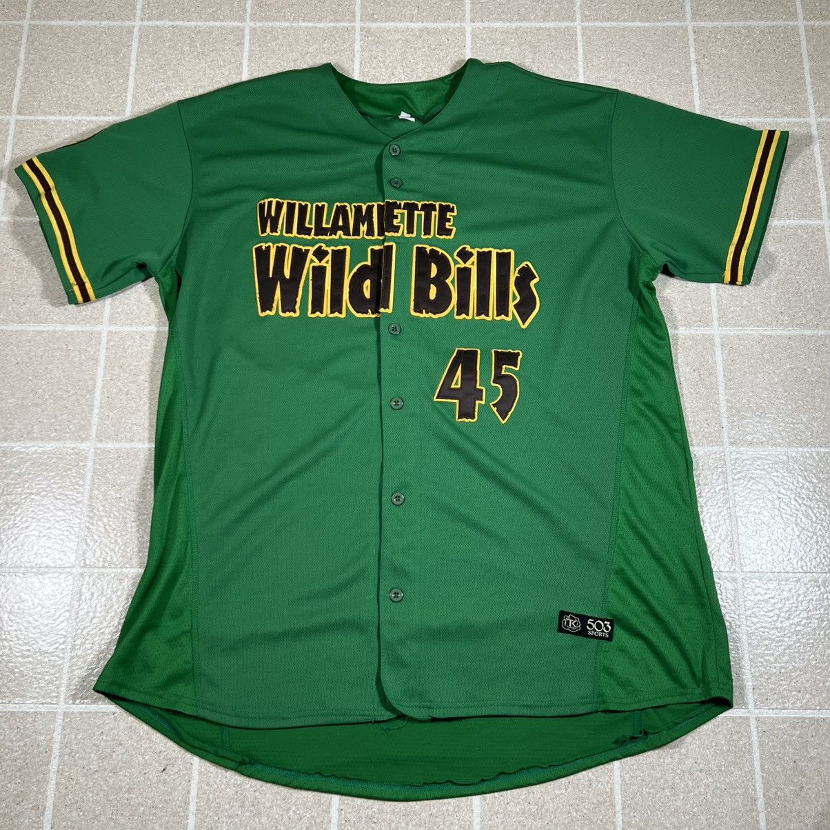 Other Willamette Wild Bills Baseball Jersey 2XL Portland OR Size US XXL / EU 58 / 5 - 1 Thumbnail