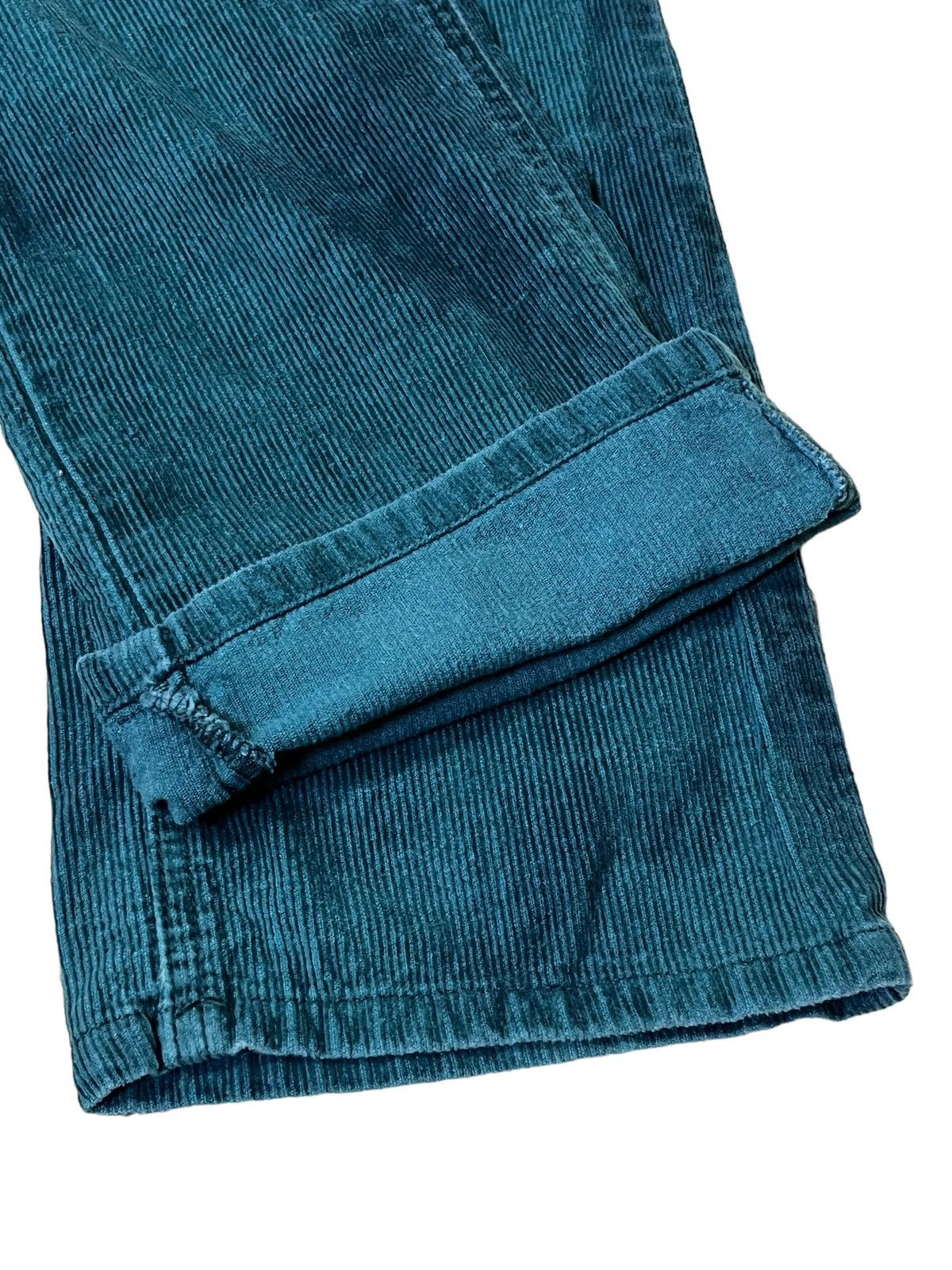 In The Attic IN THE ATTIC GREEN CORDUROY JEANS Size US 33 - 9 Thumbnail