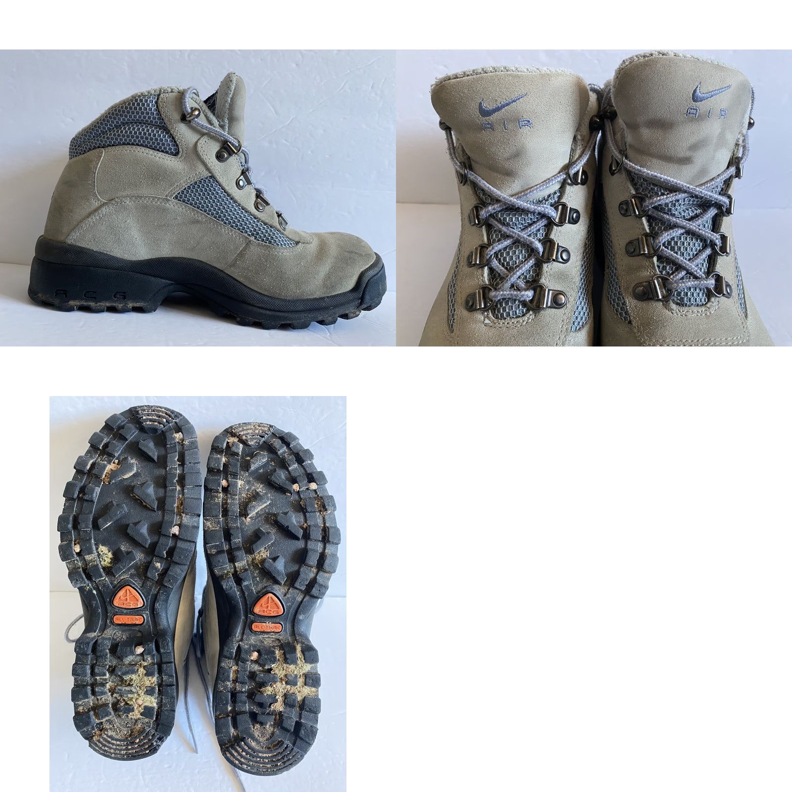Nike ACG Nike ACG Boots Women Size 9 Gray Boots Lace Up Outdoor Women Size US 9 / IT 39 - 9 Thumbnail