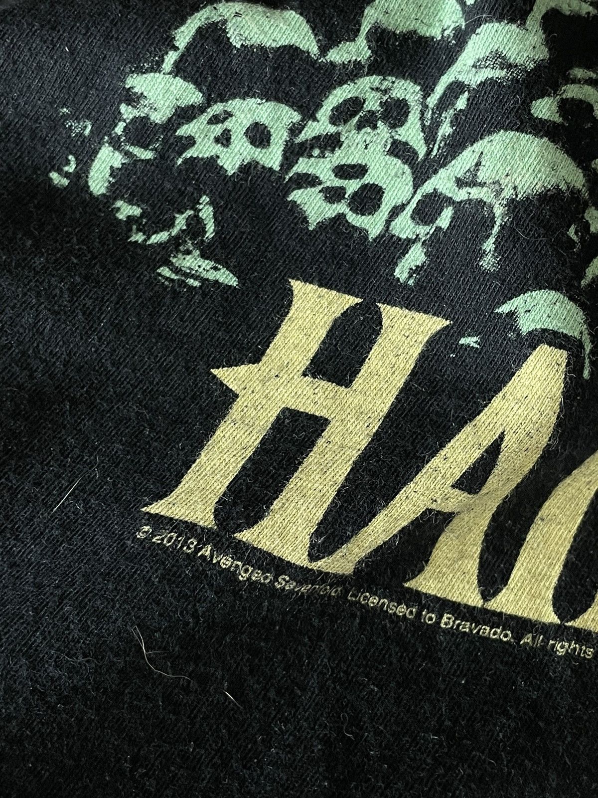 Band Tees × Vintage Avenged Sevenfold Band Tee Shirt Large Black Promo Merch Size US L / EU 52-54 / 3 - 8 Thumbnail