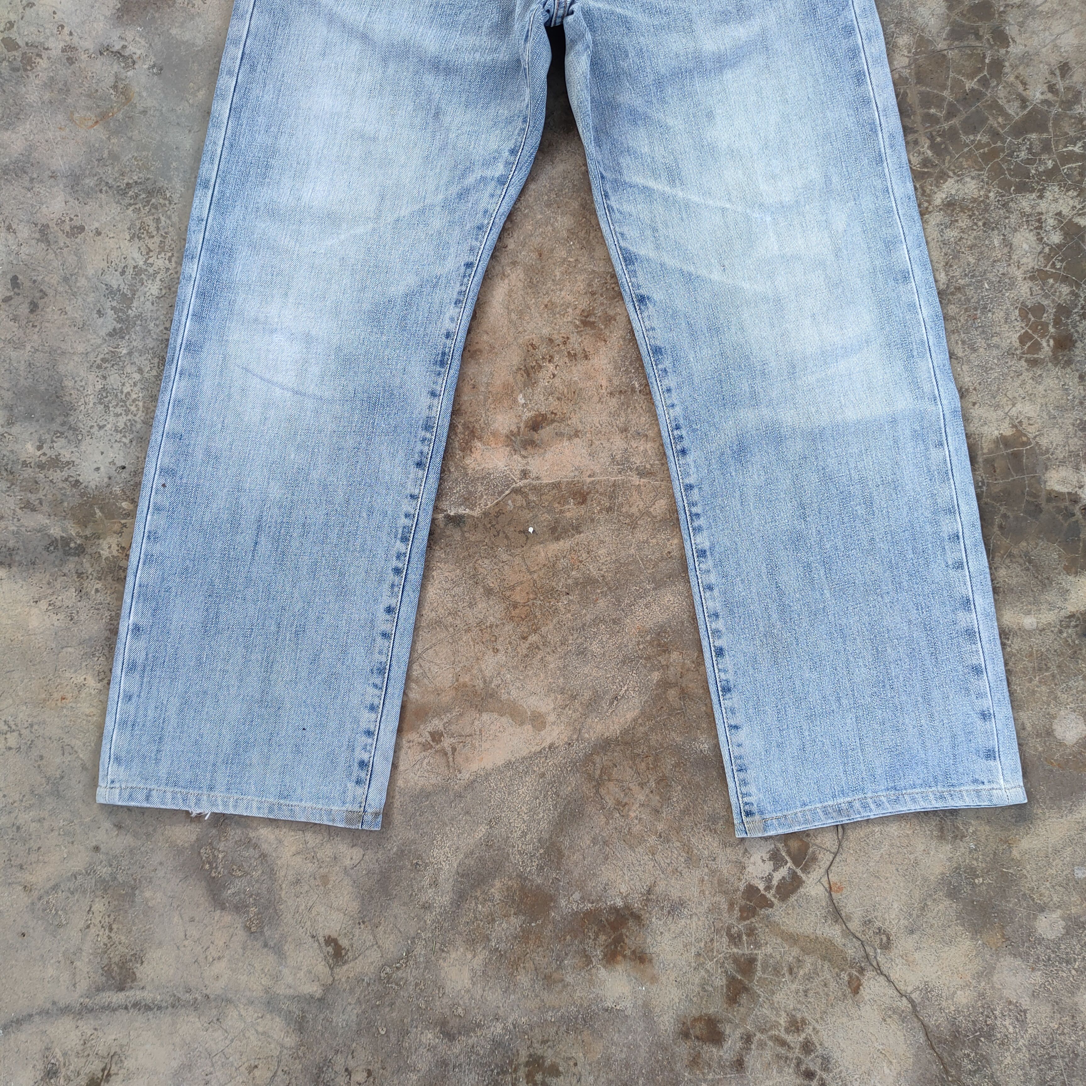 Japanese Brand JAPANESE VINTAGE FADED JEANS DENIM PANTS Size US 32 / EU 48 - 4 Thumbnail