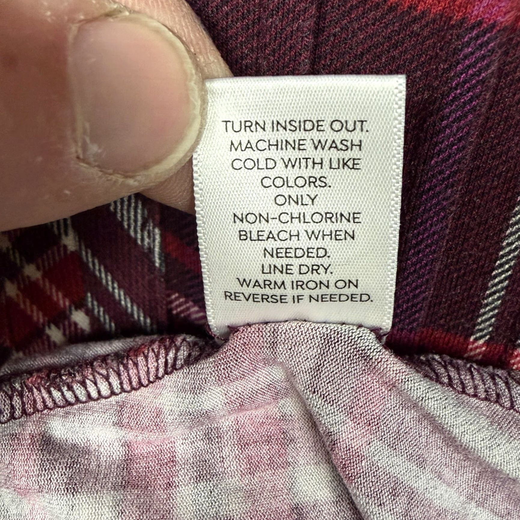 Vintage Westport Blouse Tunic Womens 2X Plus Red Plaid 3/4 Sleeve Boho Cabincore Shirt Size XXL / US 16-18 / IT 52-54 - 6 Thumbnail