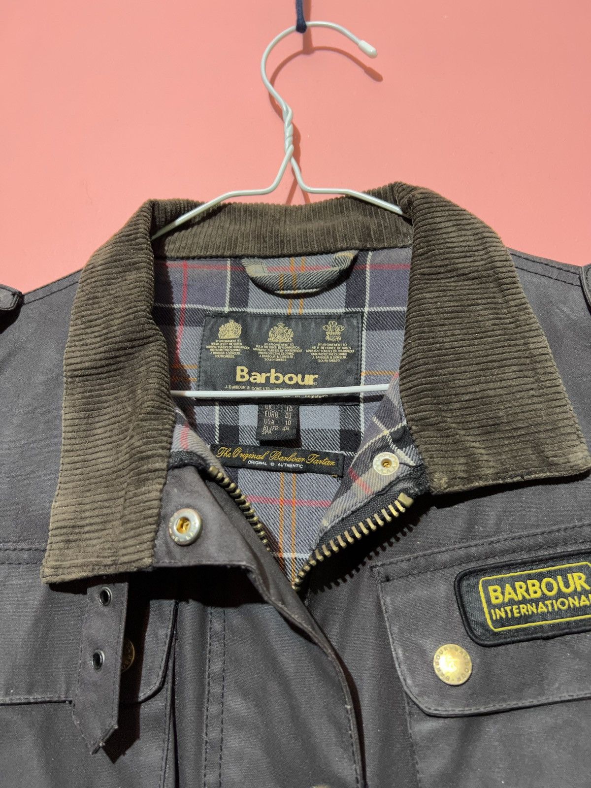Barbour Barbour international wax women’s jacket streetwear casual Size L / US 10 / IT 46 - 3 Thumbnail