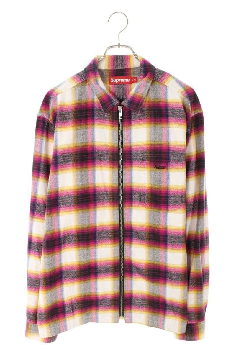 Supreme Supreme Boucle Zip Up Shirt | Grailed