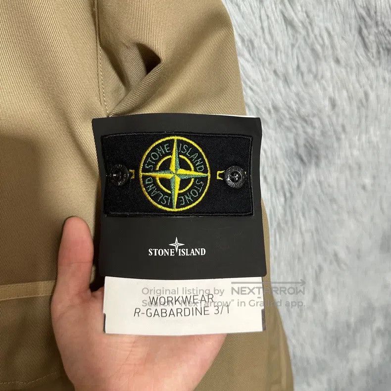 Stone Island Stone Island Business Jacket Coat Khaki XL Size US XL / EU 56 / 4 - 3 Thumbnail