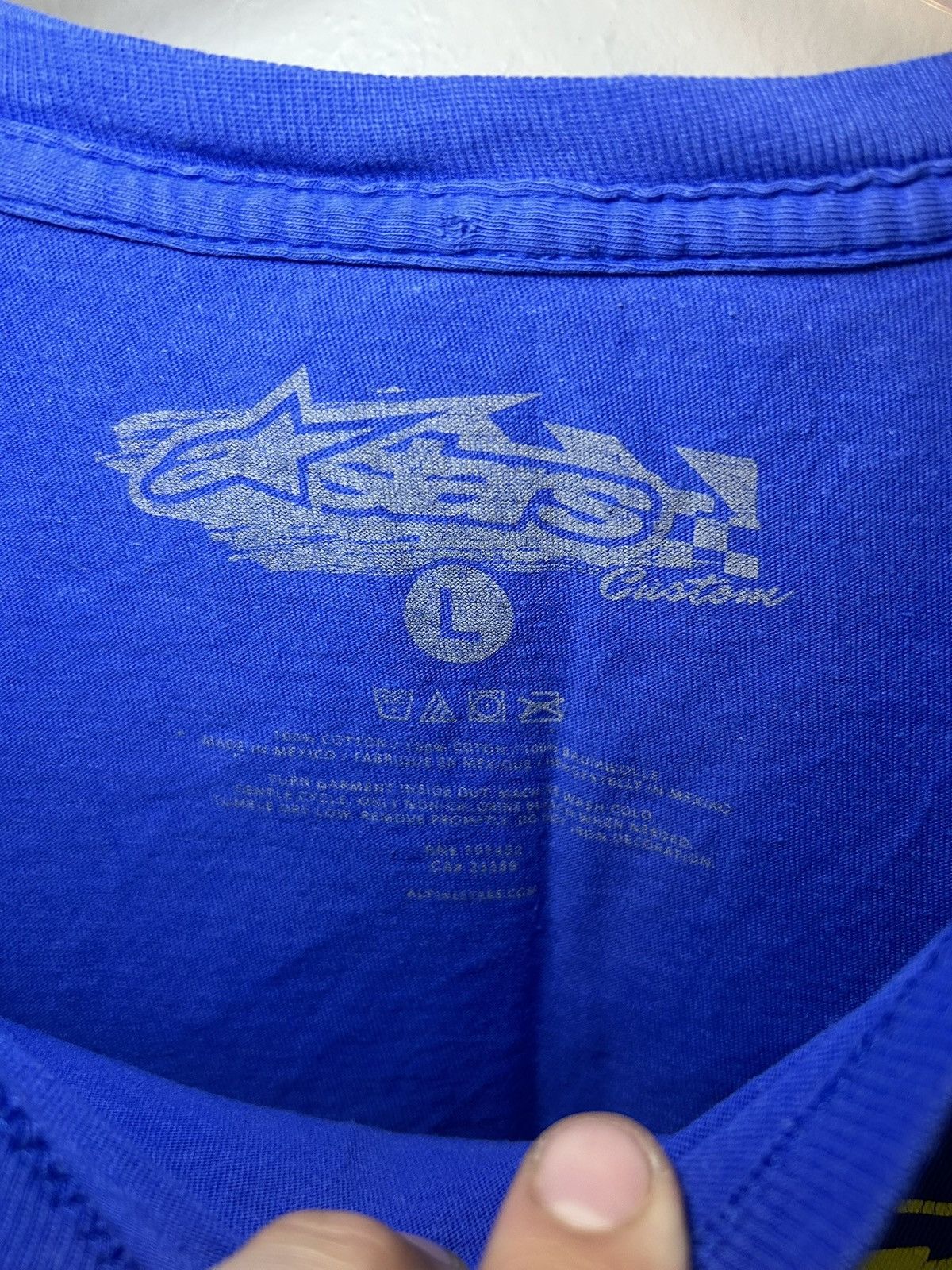 Alpinestars Vintage Alpinestars neon logo t-shirt Size US L / EU 52-54 / 3 - 3 Thumbnail