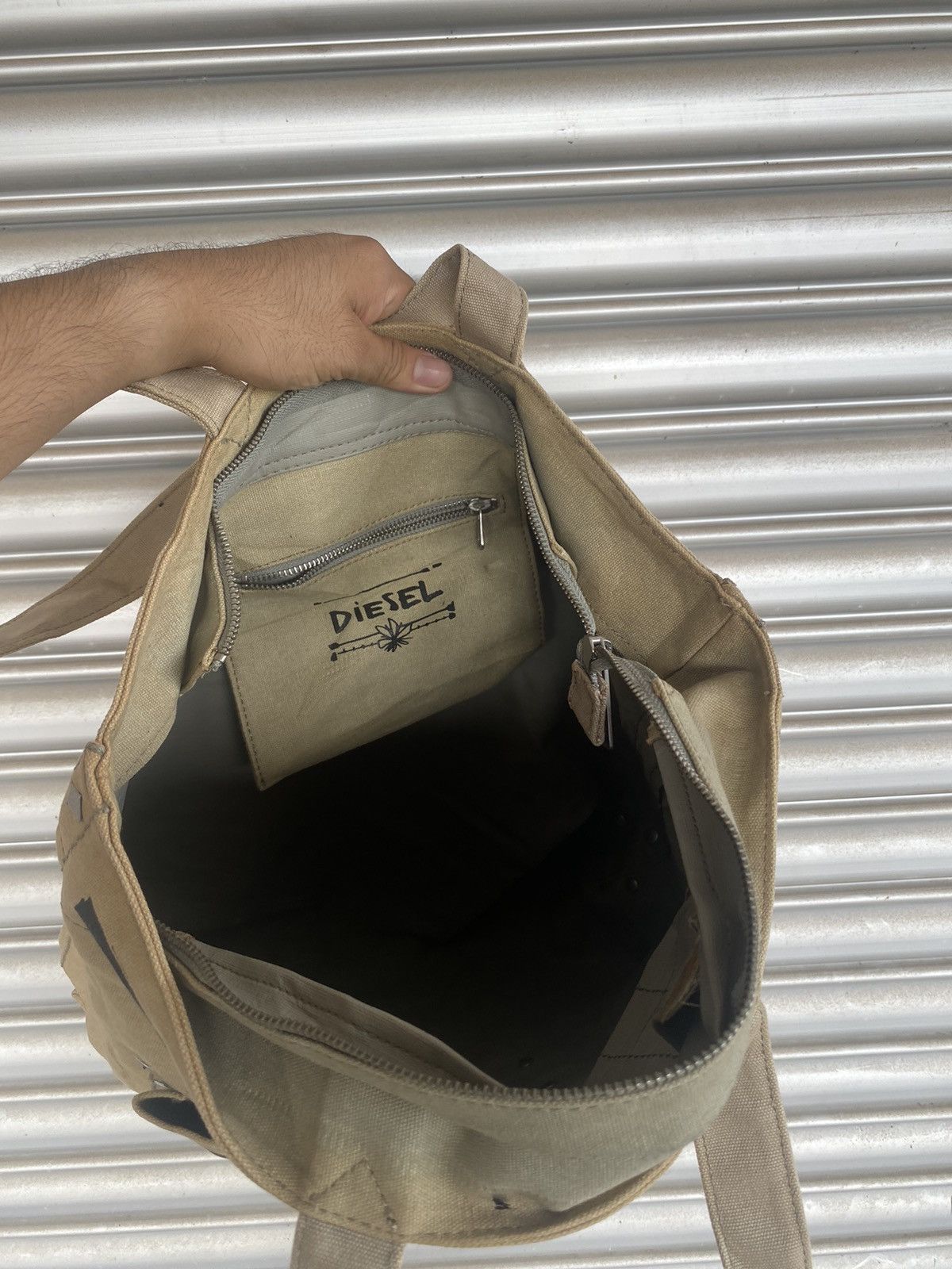Diesel × If Six Was Nine DIESEL CANVAS TOTE BAG Size ONE SIZE - 10 Thumbnail