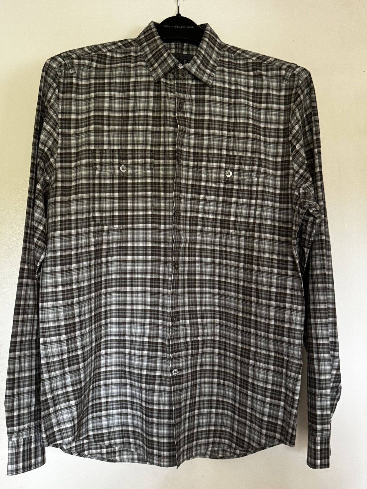 John Varvatos John Varvatos Plaid Button up Shirt Size US M / EU 48-50 / 2 - 15 Thumbnail