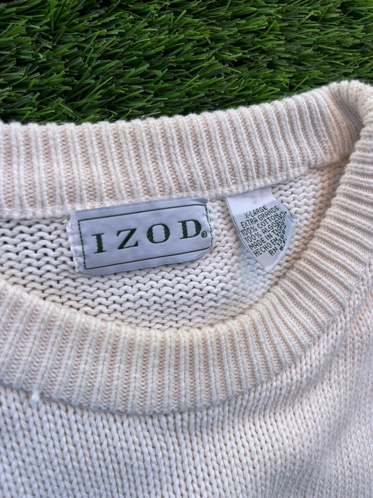 Izod Vintage IZOD Golf Knitted Sweater Size US XL / EU 56 / 4 - 3 Thumbnail