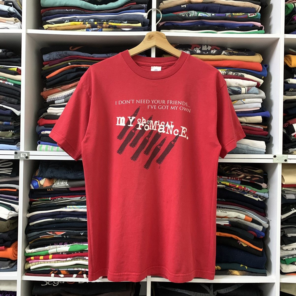Band Tees × Vintage VINTAGE MY CHEMICAL ROMANCE ( GREENDAY FOB) Size US M / EU 48-50 / 2 - 1 Thumbnail