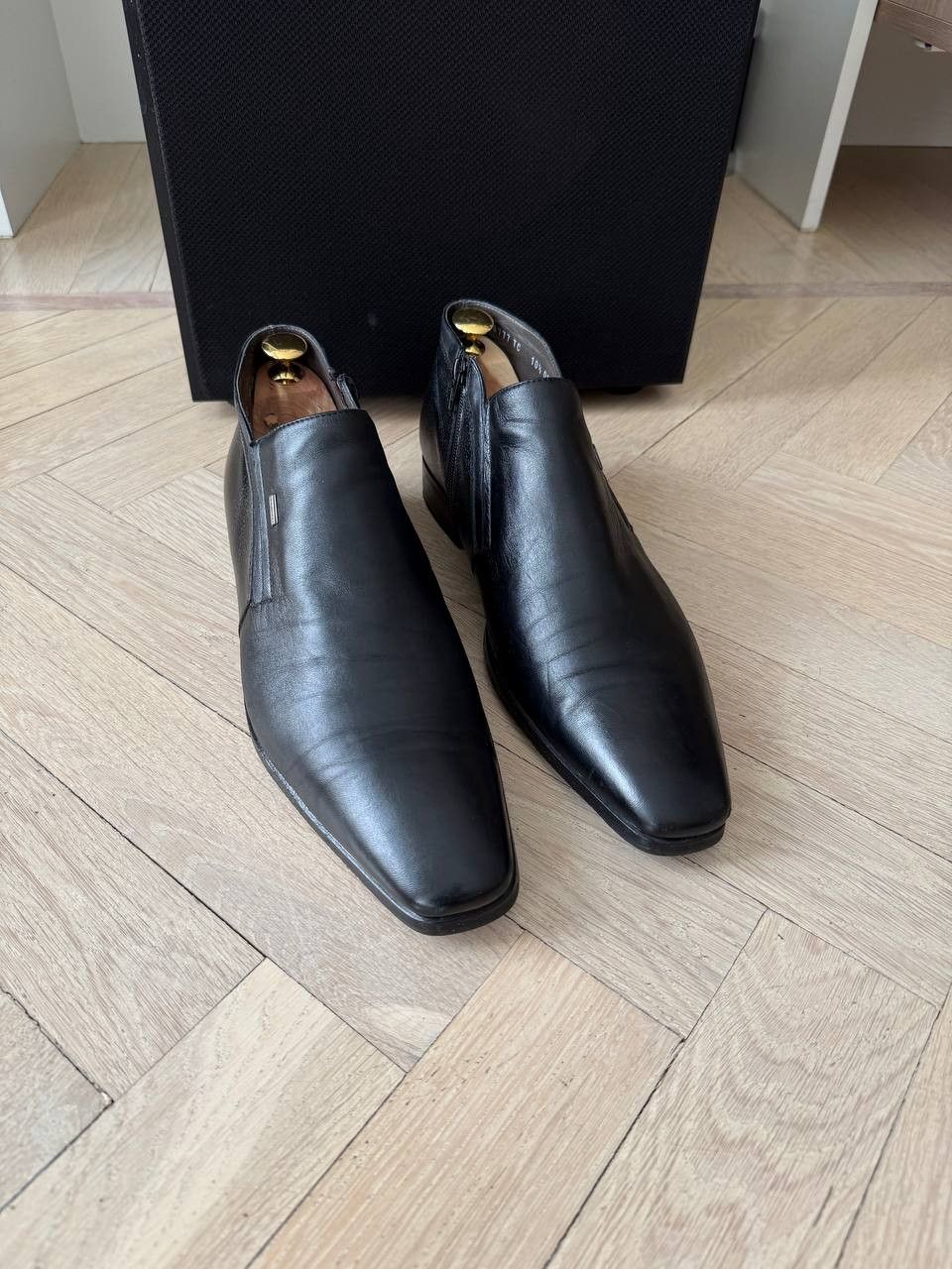 Moreschi Black Moreschi leather zip shoes Size US 10.5 / EU 43-44 - 2 Thumbnail