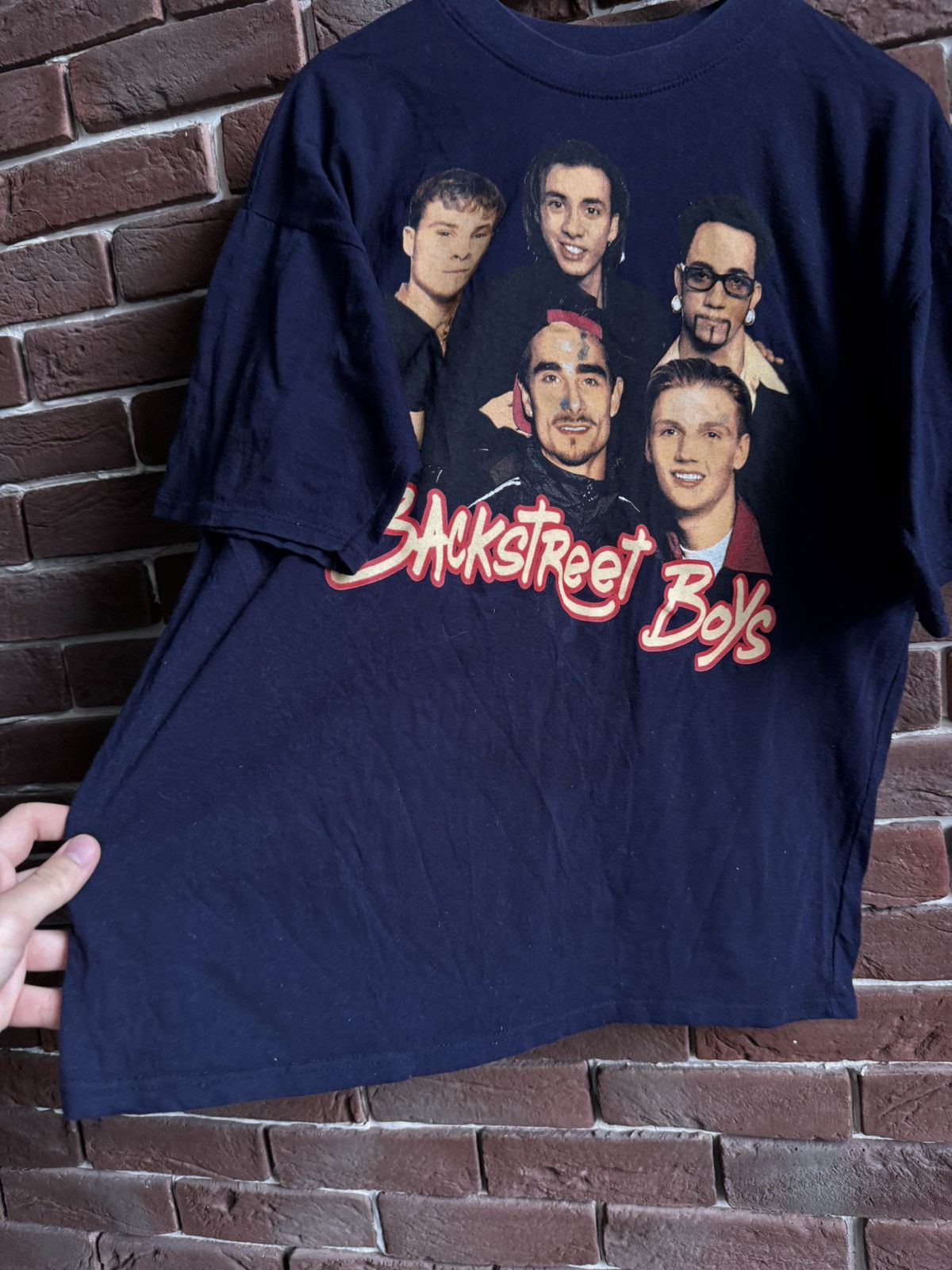 Band Tees Vintage 90s Backstreetboys Pop Band Rare Rap Tee Hype Size US L / EU 52-54 / 3 - 5 Thumbnail