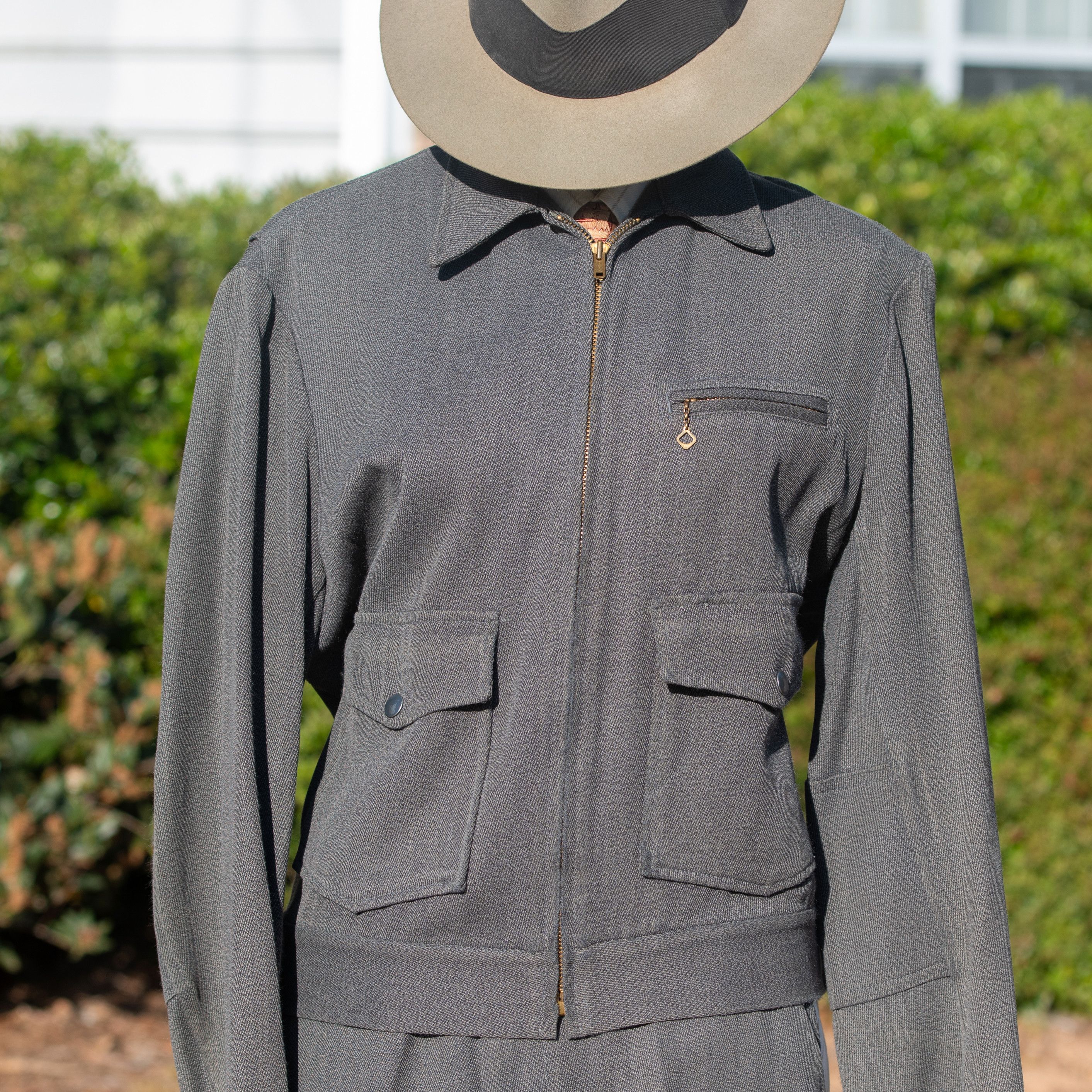 Other 1940s Day’s Iron Duke Whipcord Workwear Suit Size 40S - 2 Thumbnail