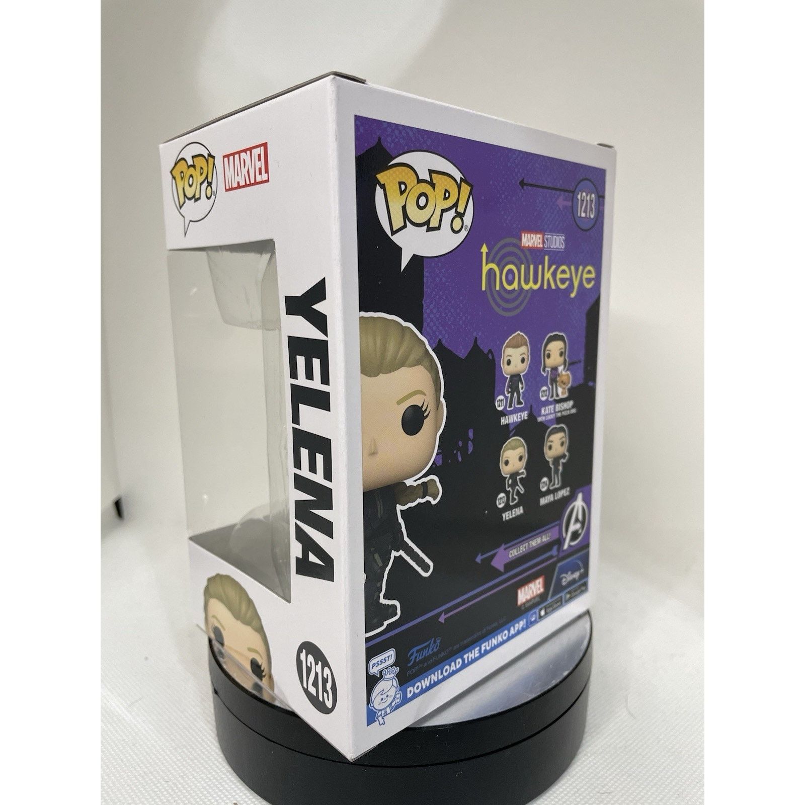 Marvel Comics Funko Pop! Yelena #1213 - Hawkeye - W Pop Protector Size ONE SIZE - 4 Thumbnail