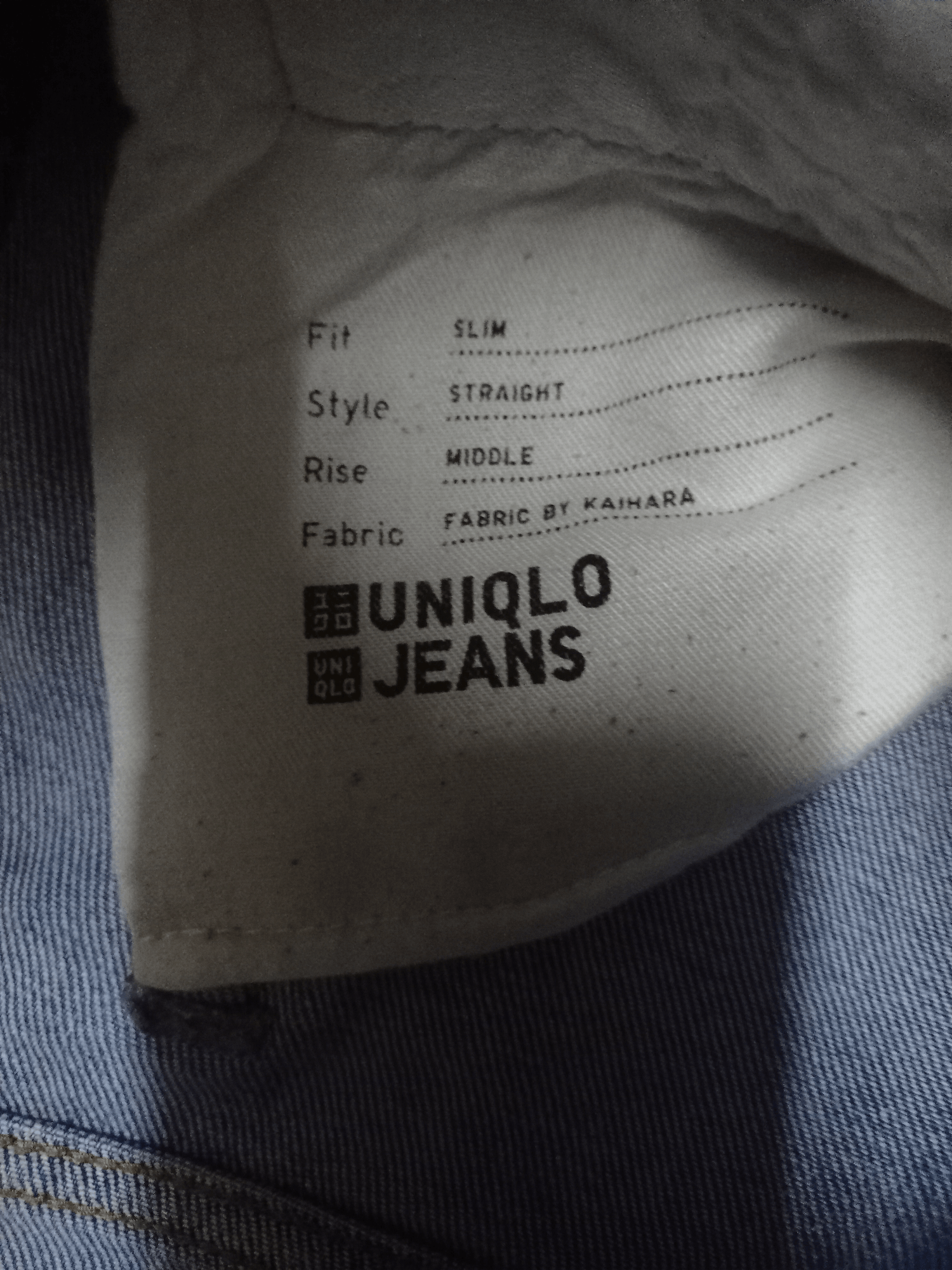 Japanese Brand × Uniqlo Vintage Uniqlo Blue Wash Classic Style Distressed Jeans Size US 33 - 3 Thumbnail