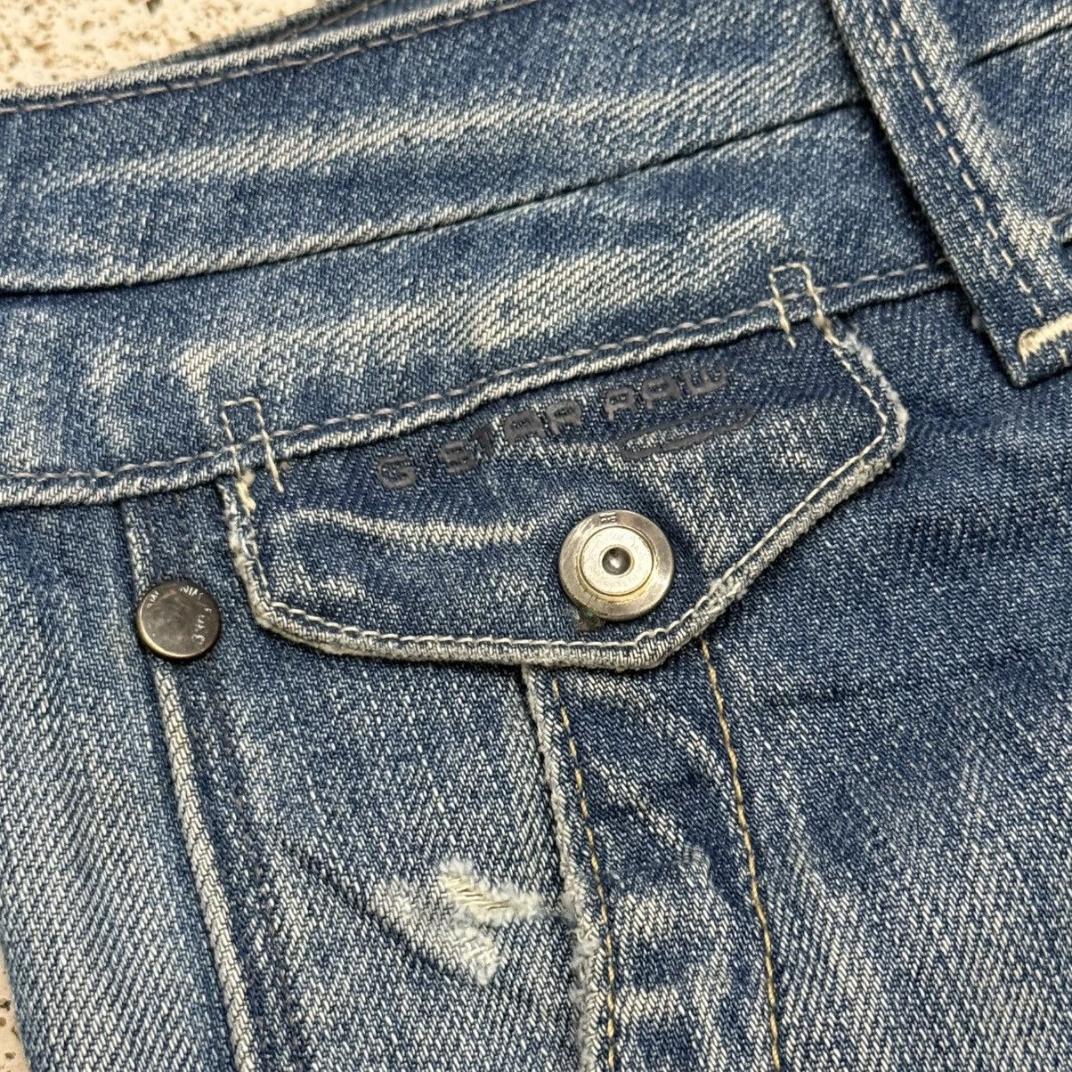 G-Star G-Star Raw Two Tone Defect Look Denim Pants Size 24" / US 00 / IT 34 - 10 Thumbnail
