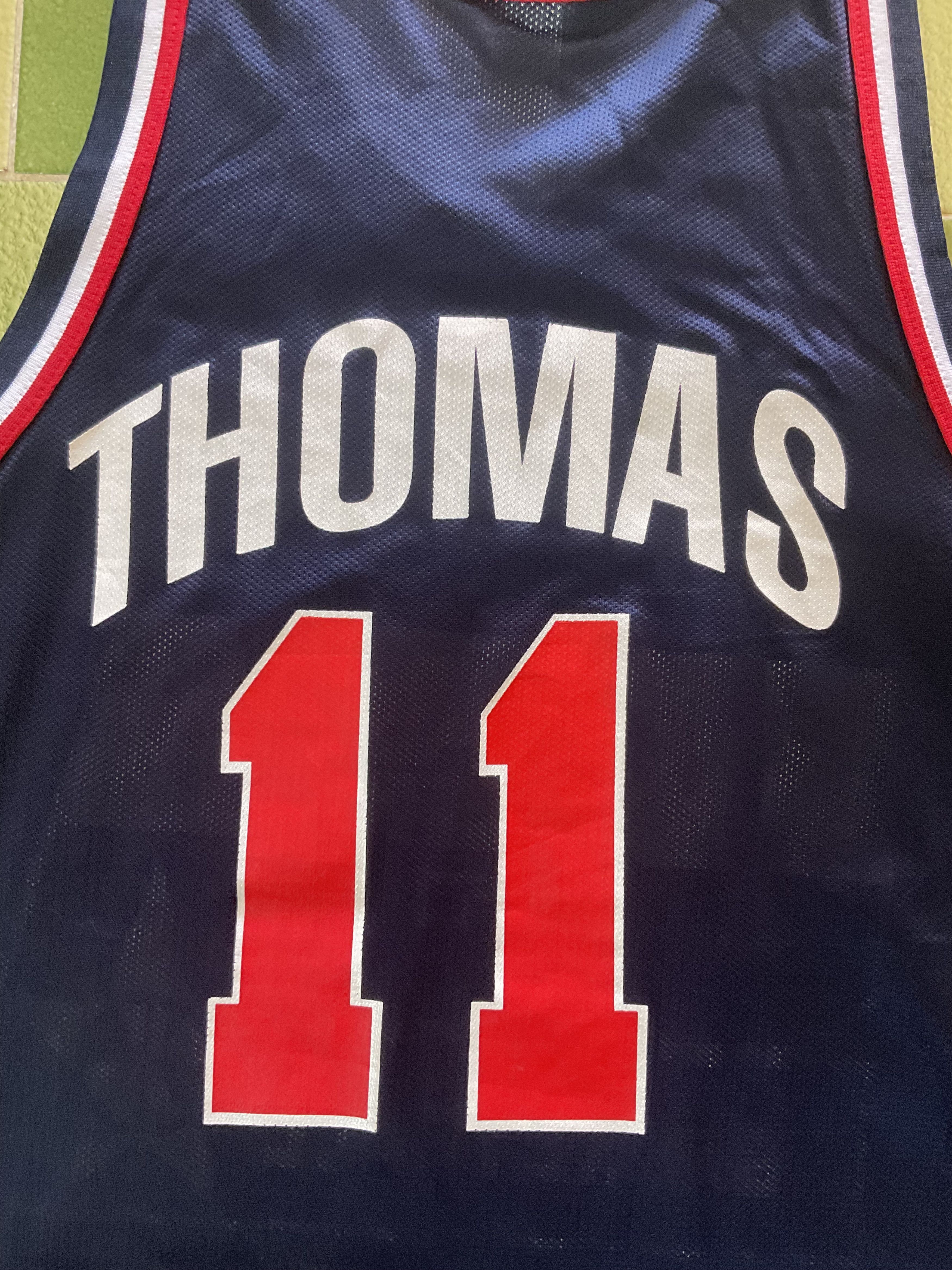 NBA Vintage 90s Olympics Dream Team Isiah Thomas Champion Jersey Size US M / EU 48-50 / 2 - 4 Thumbnail