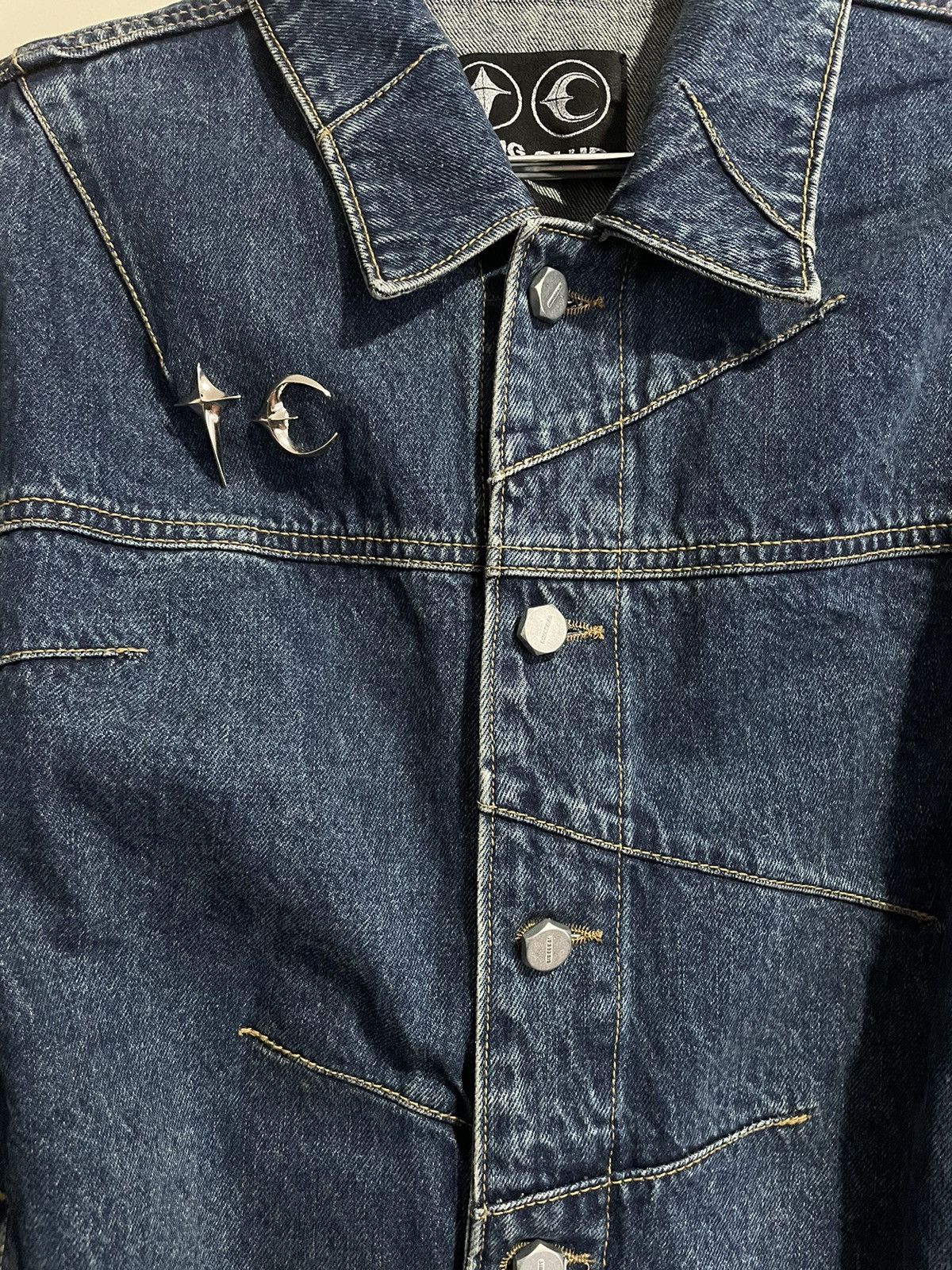 Thug Club Thug Club Pin Denim Jacket Size US M / EU 48-50 / 2 - 5 Thumbnail