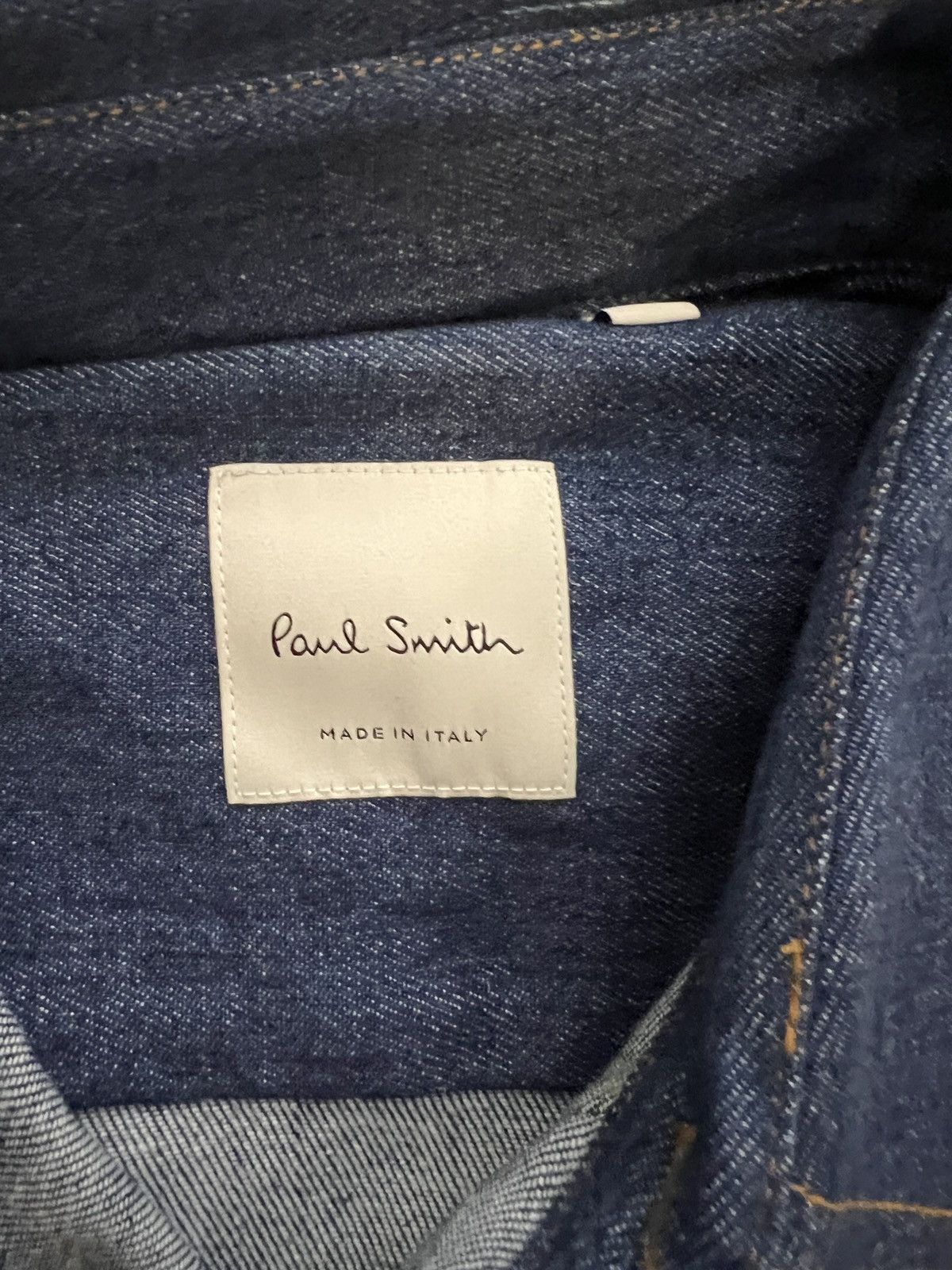 Paul Smith NEW Paul Smith Chambray shirt Denim snap button size small Size US S / EU 44-46 / 1 - 2 Thumbnail