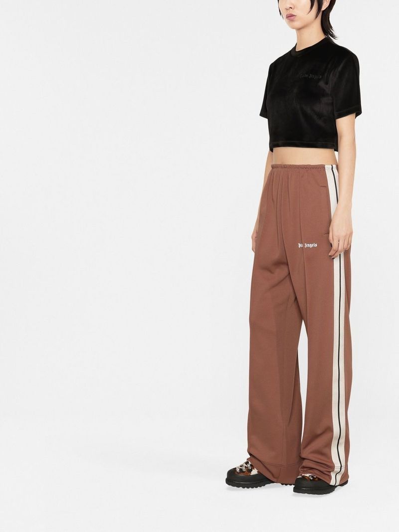 Palm Angels o1y1125 Sweatpant in Brown Size 32" / US 10 / IT 46 - 4 Thumbnail