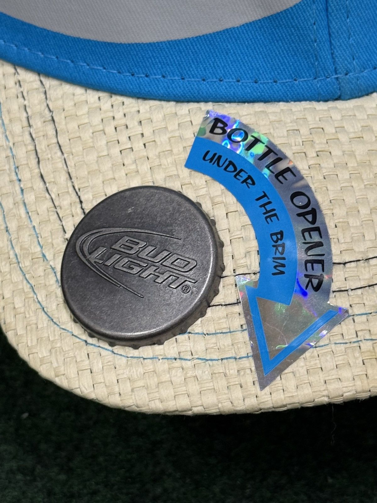 Budweiser 2013 Bud Light Bottle Opener Hat Size ONE SIZE - 2 Thumbnail