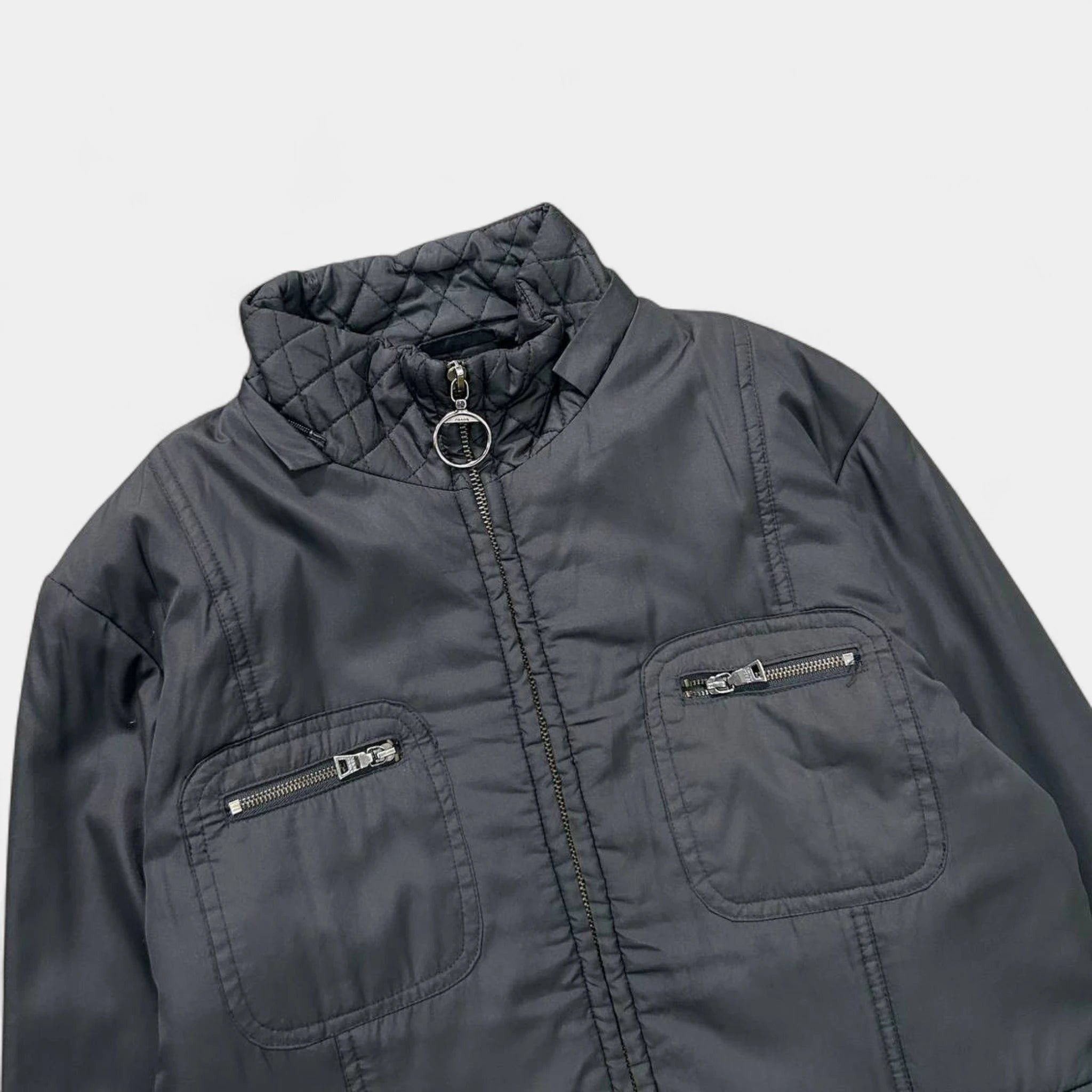 Prada Prada Luna Rosa Black Padded Jacket Size US S / EU 44-46 / 1 - 2 Thumbnail