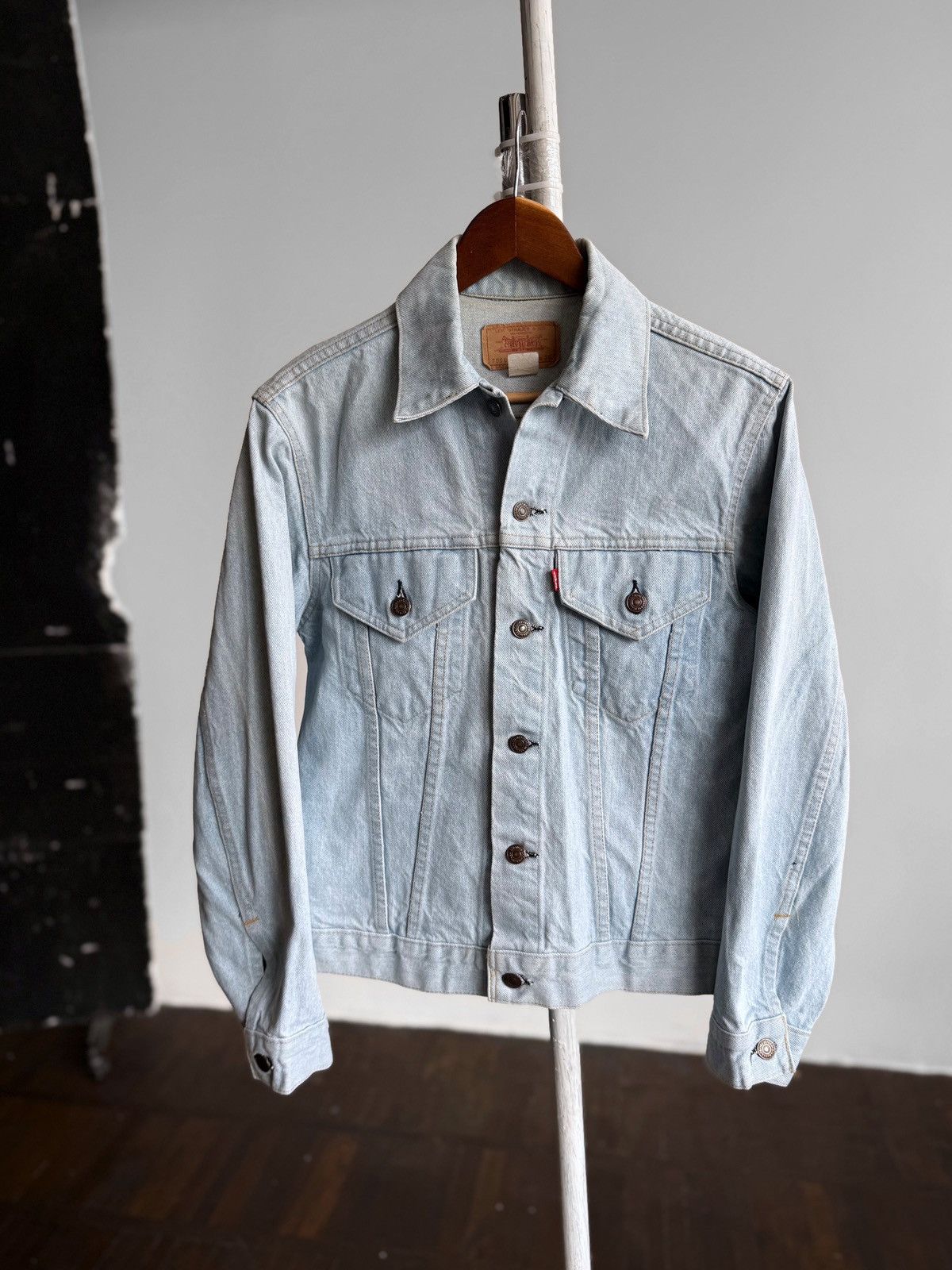 Levi's Vintage Clothing Levis 70505 Womens Vintage Denim Jacket Made in USA Blue Size S / US 4 / IT 40 - 1 Thumbnail