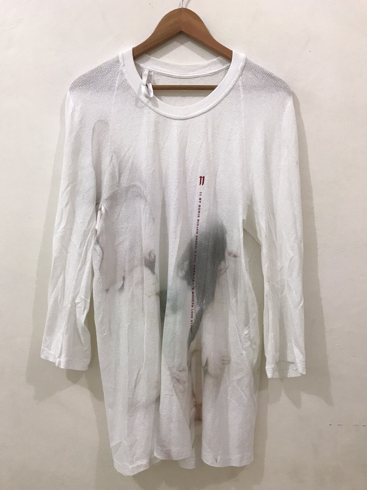 11 By Boris Bidjan Saberi 11 by Boris Bidjan Saberi Logo T-Shirt Men Size US L / EU 52-54 / 3 - 2 Thumbnail