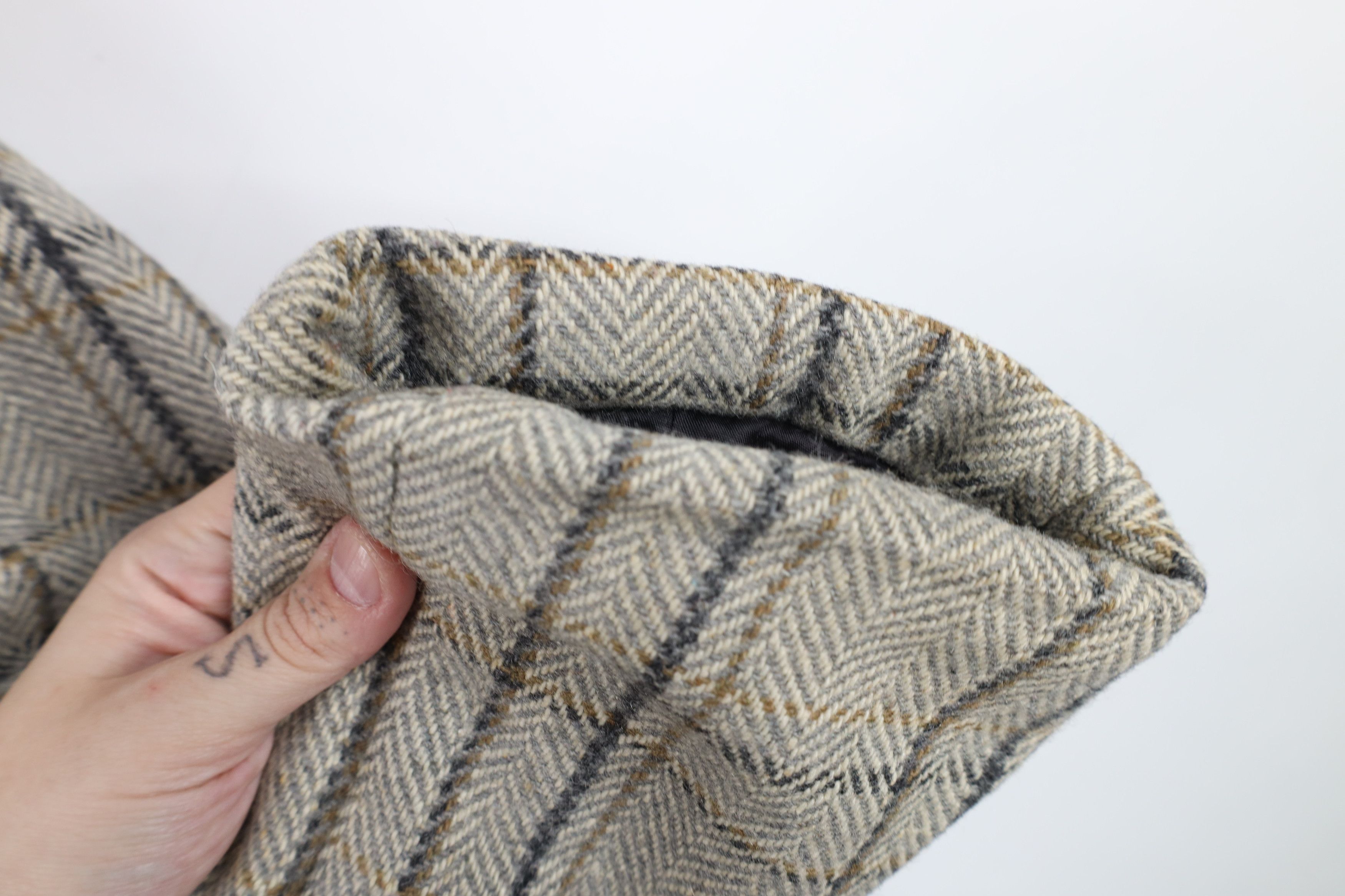 Vintage Vintage 70s Streetwear Plaid Fleece Lined Jacket USA Size US XXL / EU 58 / 5 - 7 Thumbnail