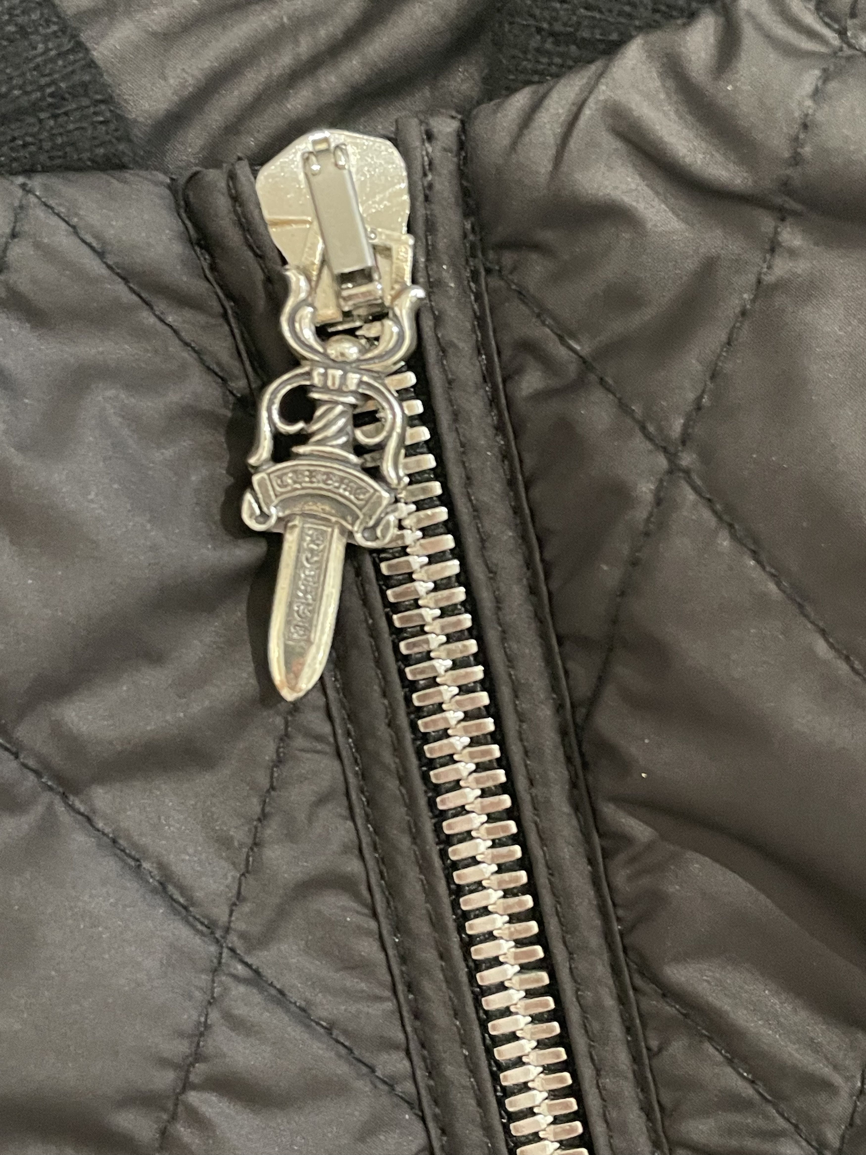 Chrome Hearts Chrome Hearts Cross Patch Black Quilted Vest Size S / US 4 / IT 40 - 5 Thumbnail