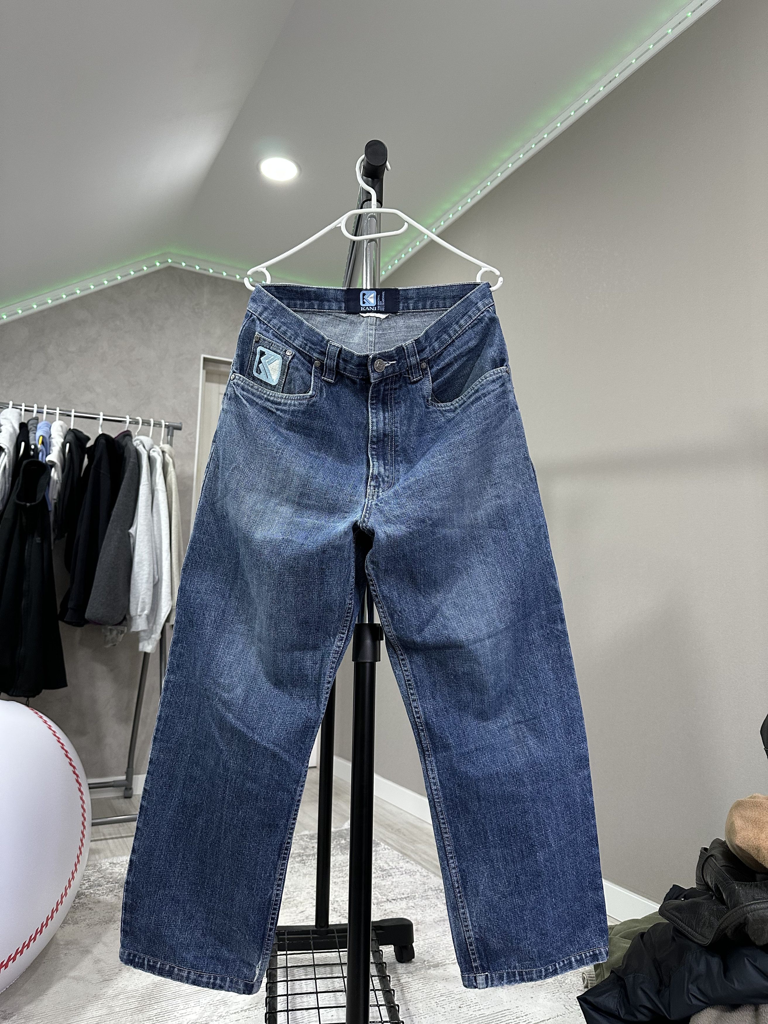 Karl Kani × Vintage Karl Kani Baggy Jeans Size US 32 / EU 48 - 2 Thumbnail