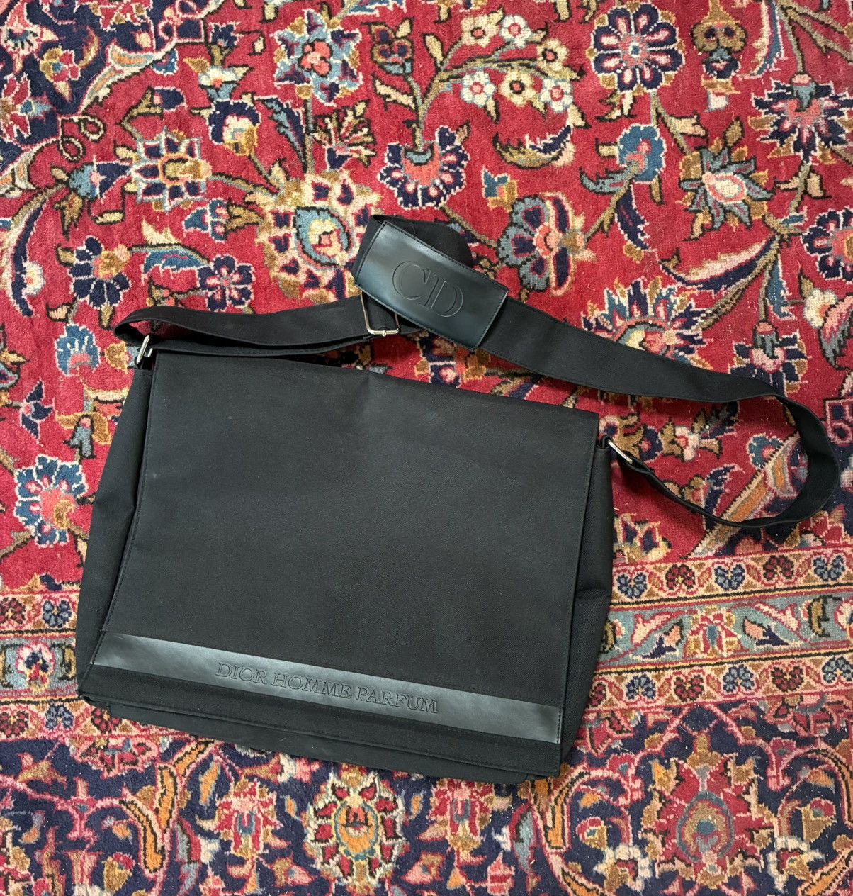 Dior Dior Homme Parfums Nylon Shoulder Messenger Bag Size ONE SIZE - 1 Thumbnail