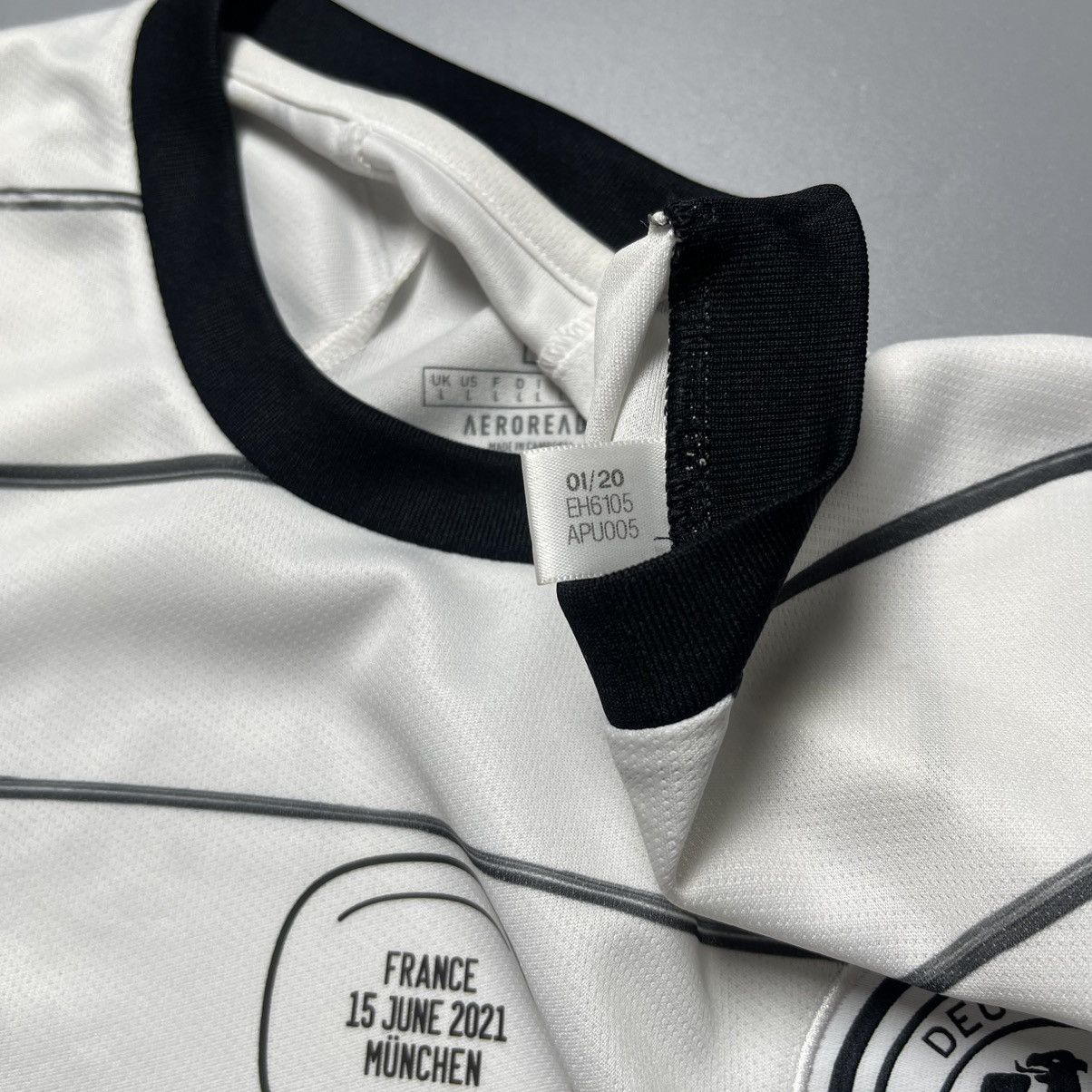 Adidas GERMANY ADIDAS 2020 EURO FOOTBALL HOME JERSEY #18 GORETZKA Size US L / EU 52-54 / 3 - 6 Thumbnail