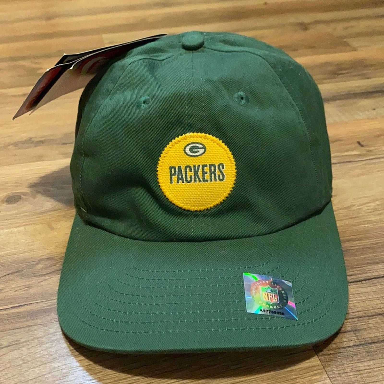Nike 90s Nike Green Bay Packers NFL Hat Size ONE SIZE - 1 Thumbnail