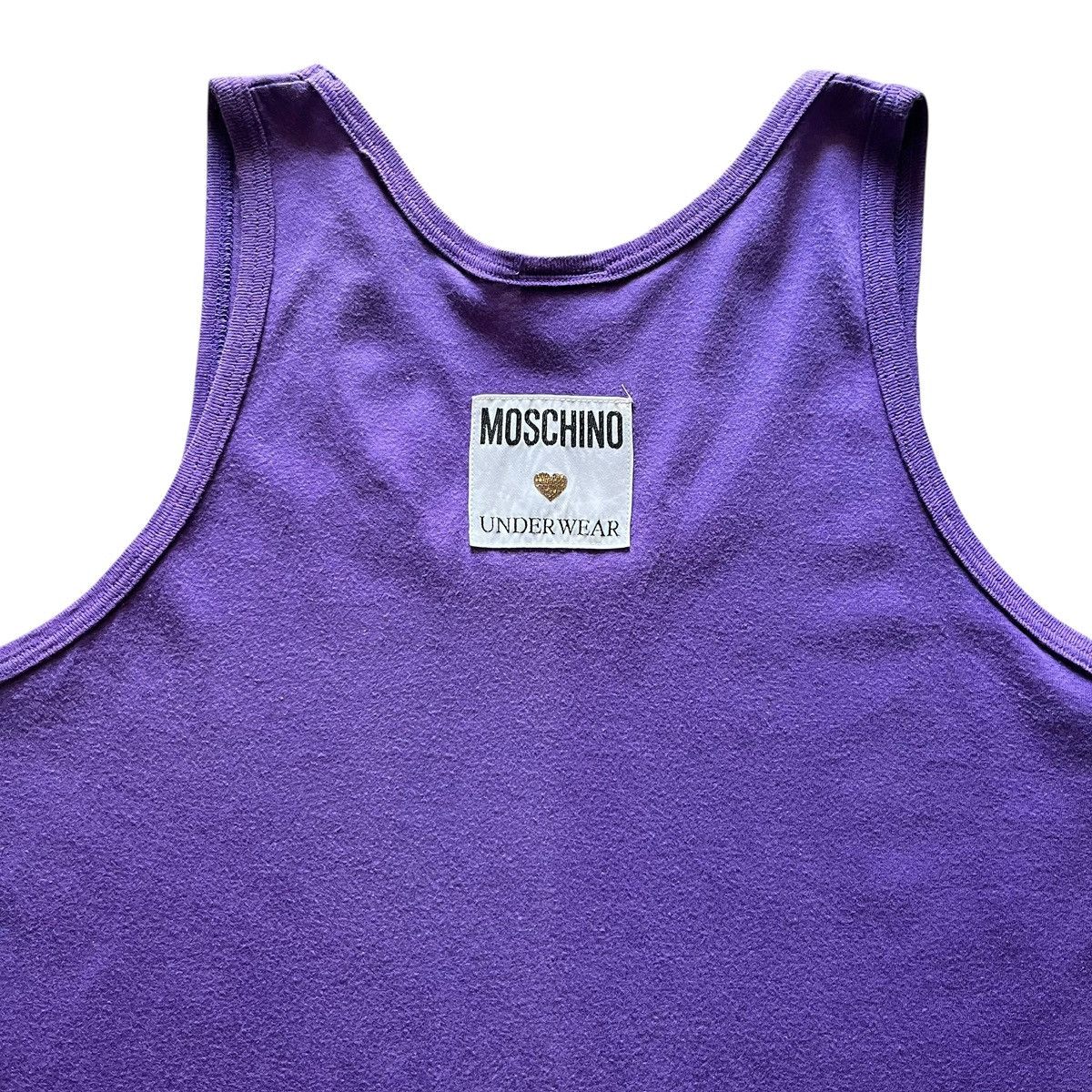 Moschino 📢SENDOFFER📢Vintage Moschino Faded Tank Top Size US L / EU 52-54 / 3 - 2 Thumbnail